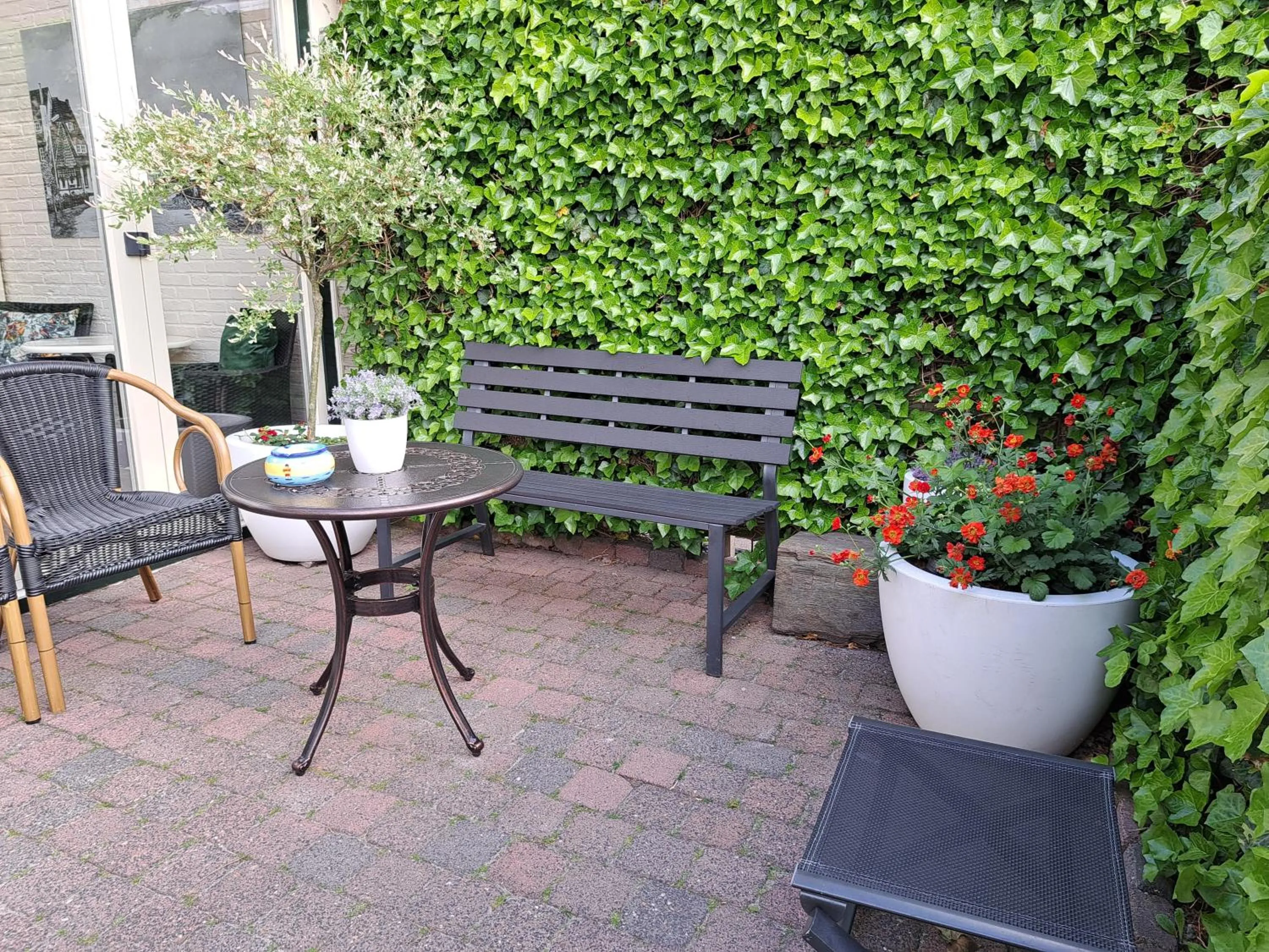 Garden in Hotel Het Gouden Boltje