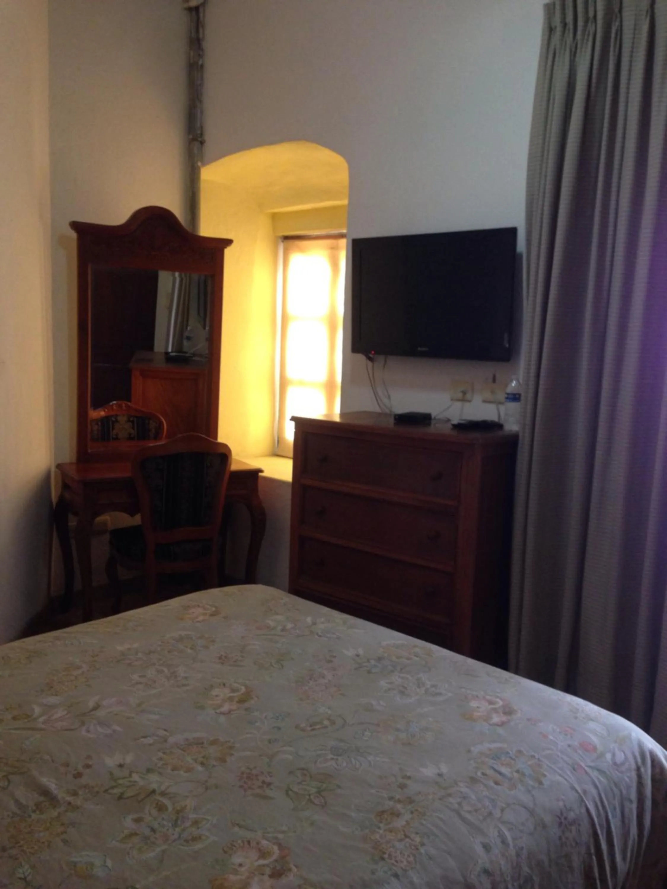 Bed in Hotel Meson del Mar