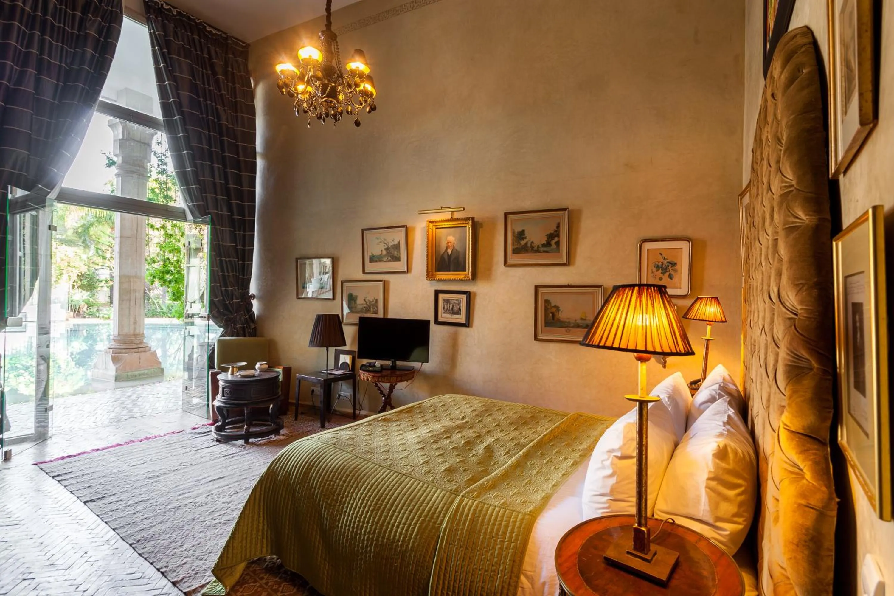 Bedroom in Le Palais Rhoul and Spa