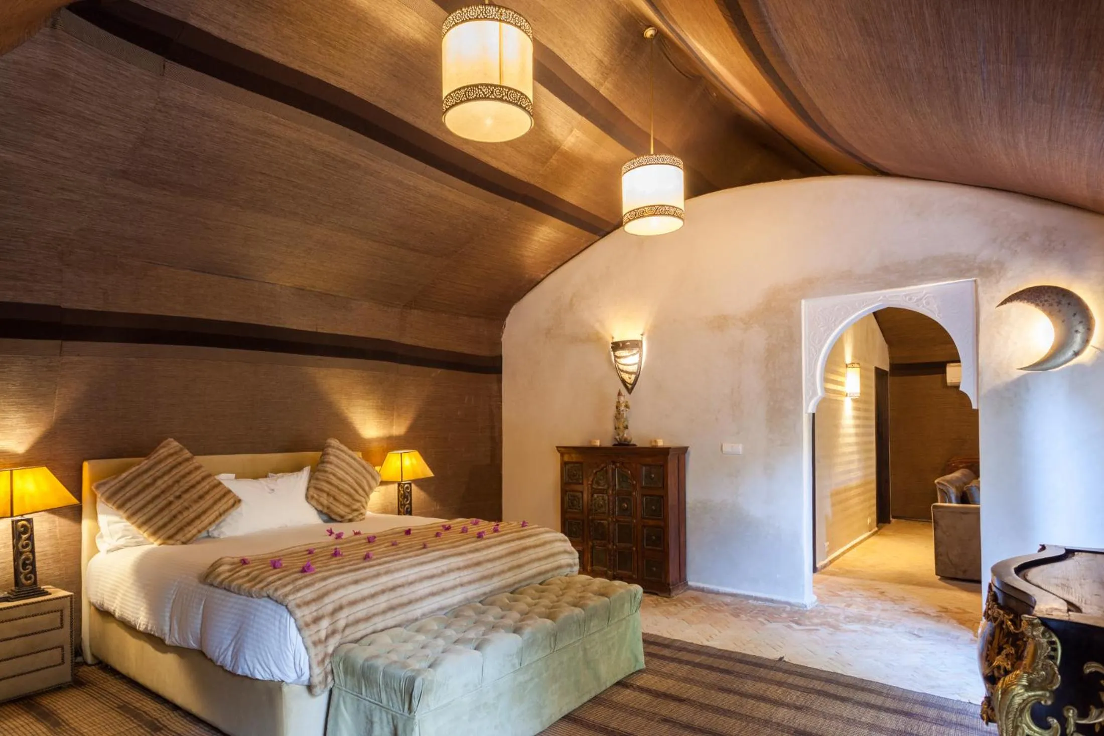 Bedroom in Le Palais Rhoul and Spa