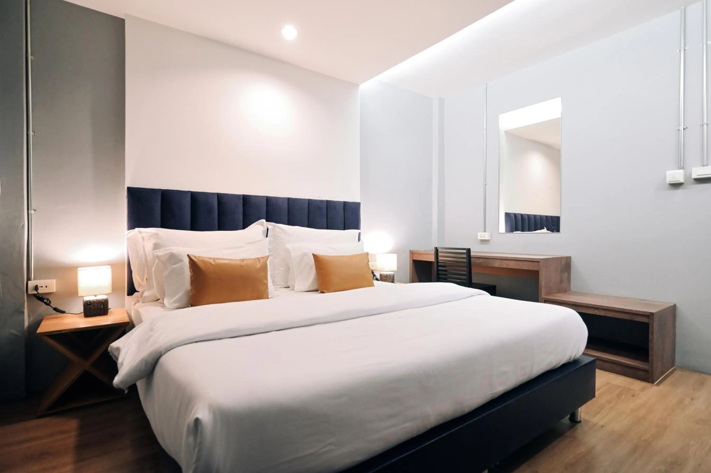 Bed in Castle Black Bangkok