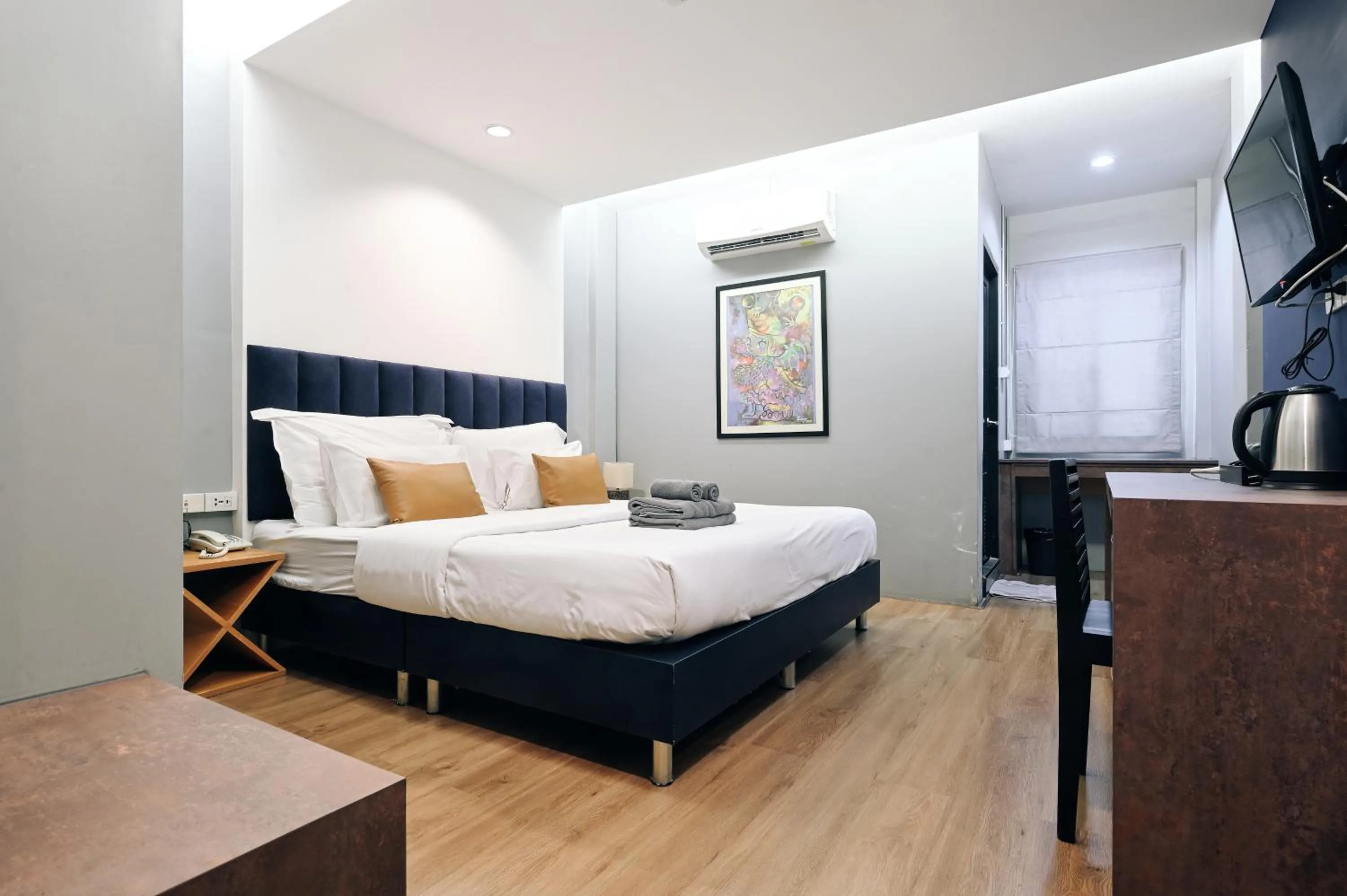 Bed in Castle Black Bangkok