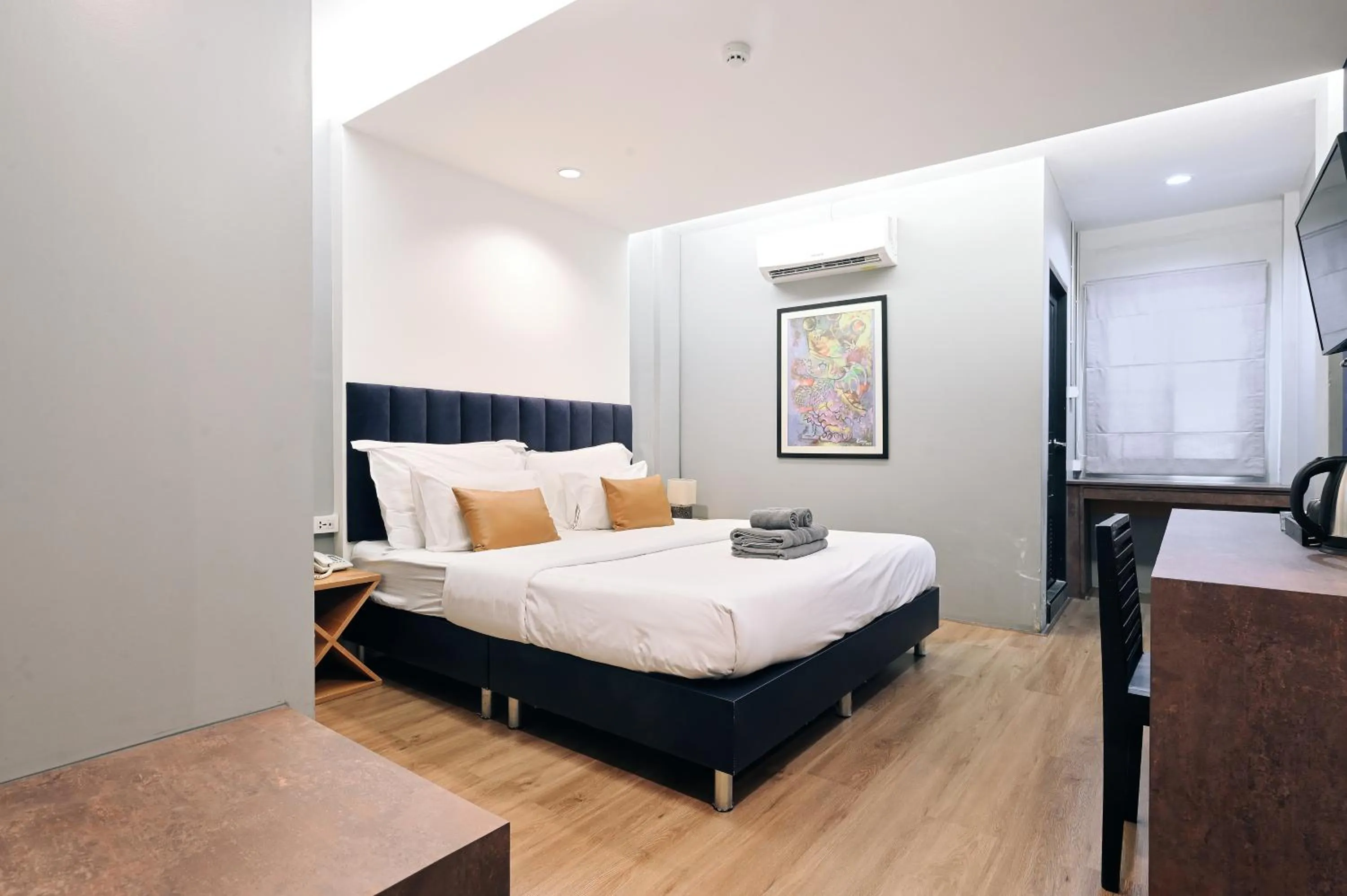 Bed in Castle Black Bangkok