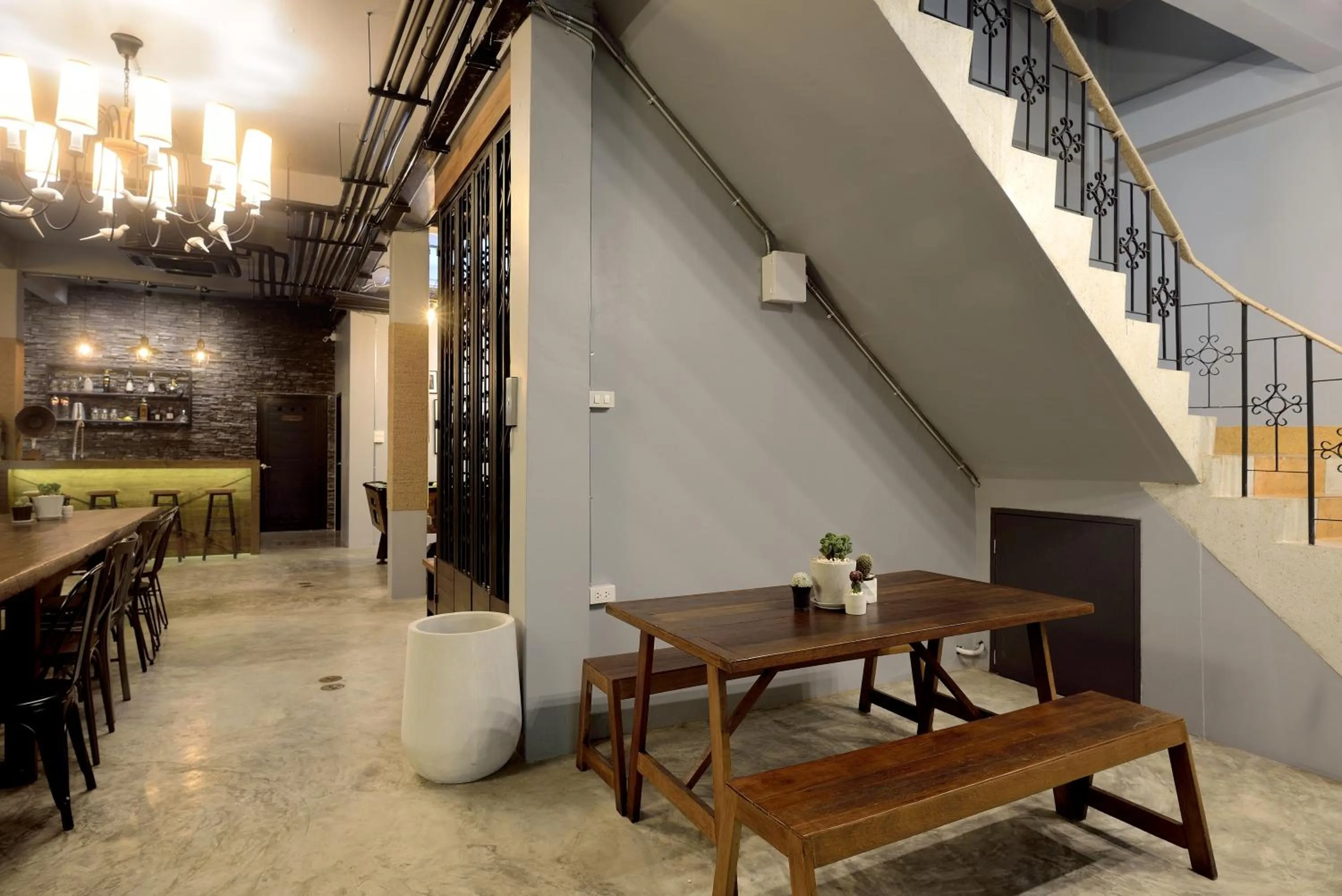 Dining area in Castle Black Bangkok