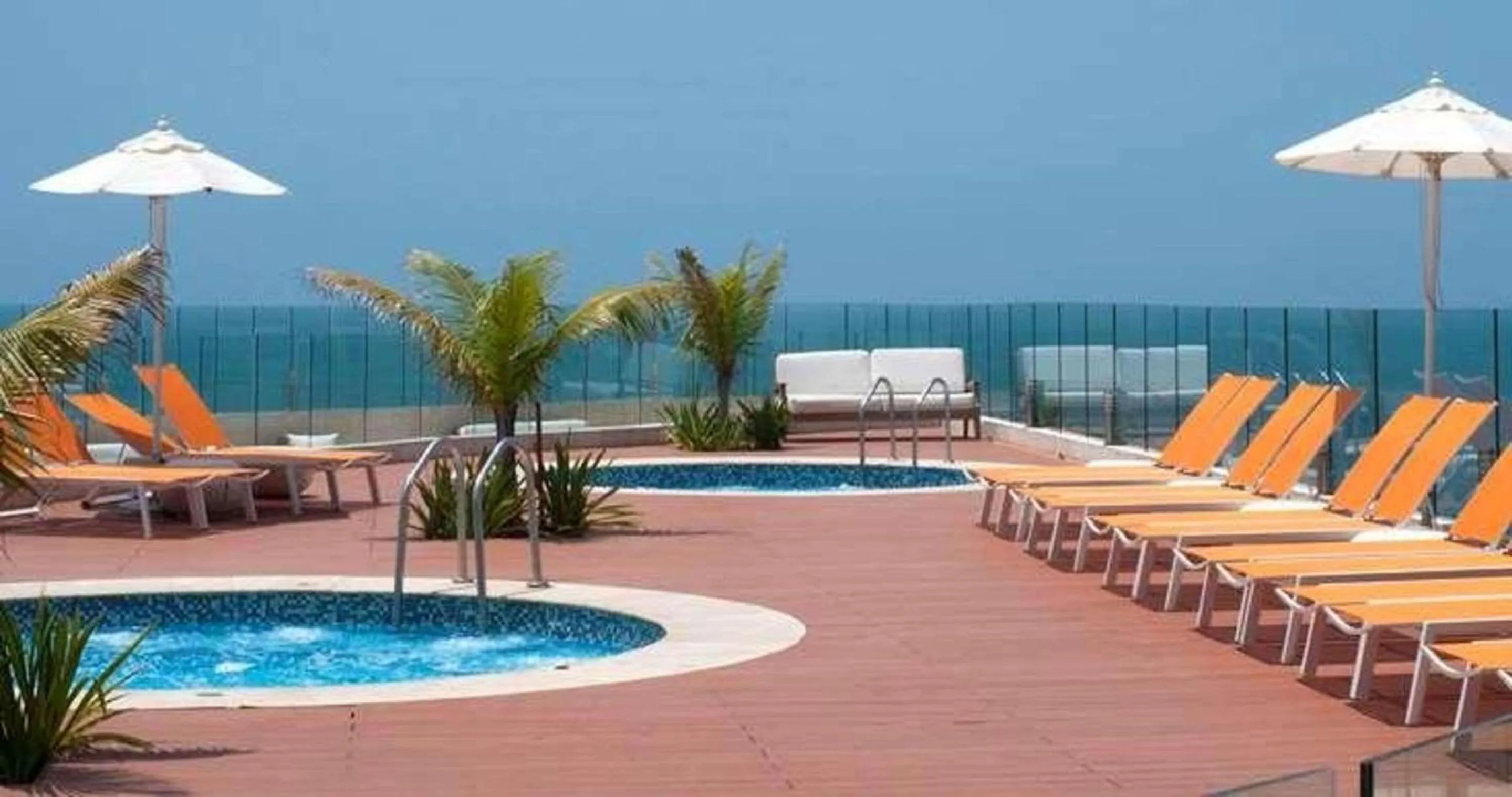 Sea view in Radisson Cartagena Ocean Pavillion Hotel
