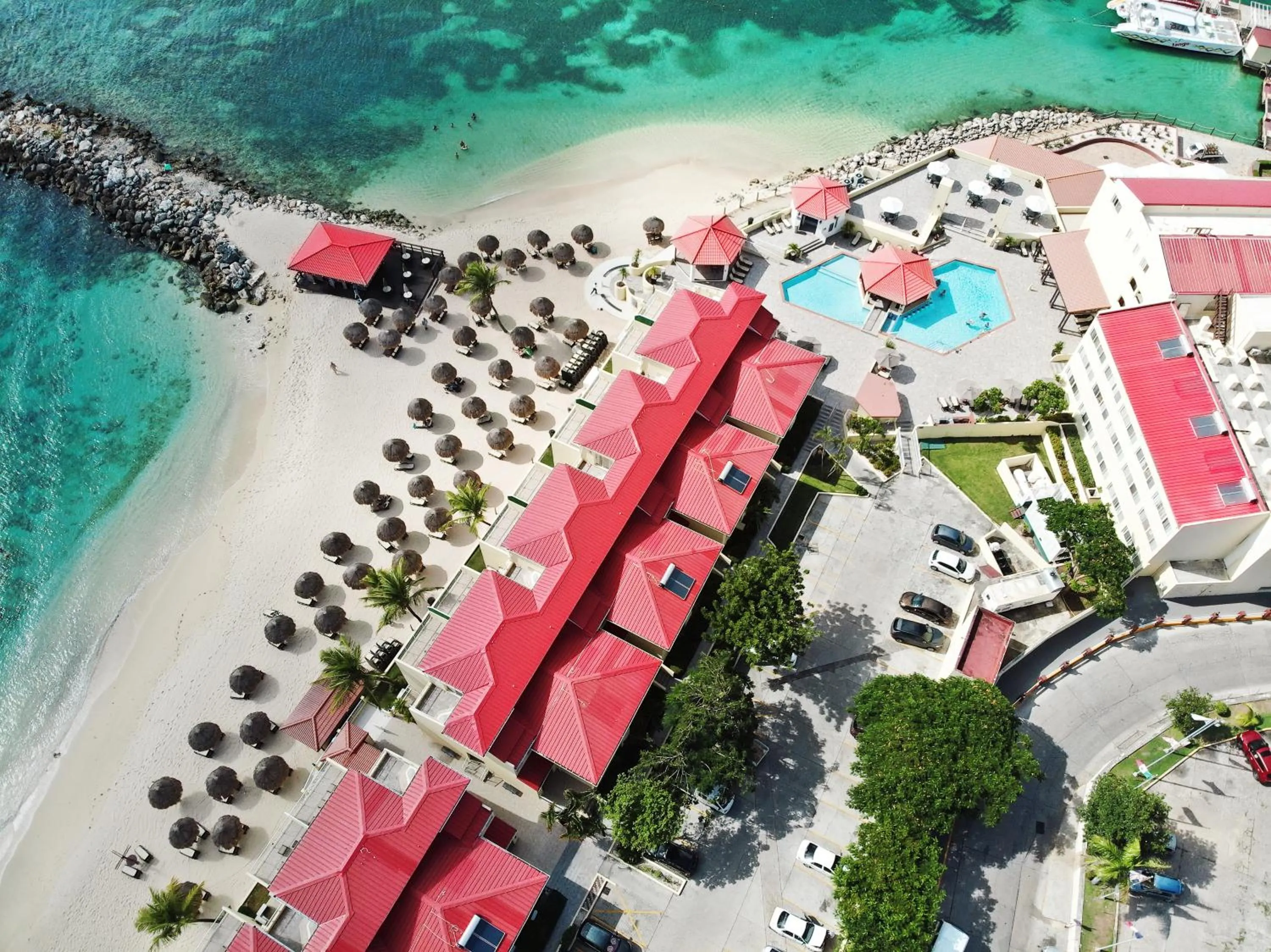 Property building in Simpson Bay Resort Marina & Spa