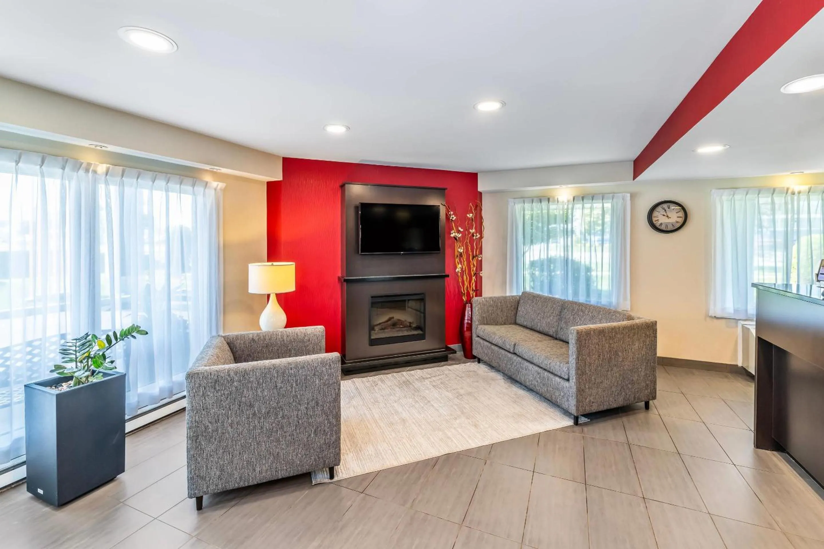 Lobby or reception in Comfort Inn