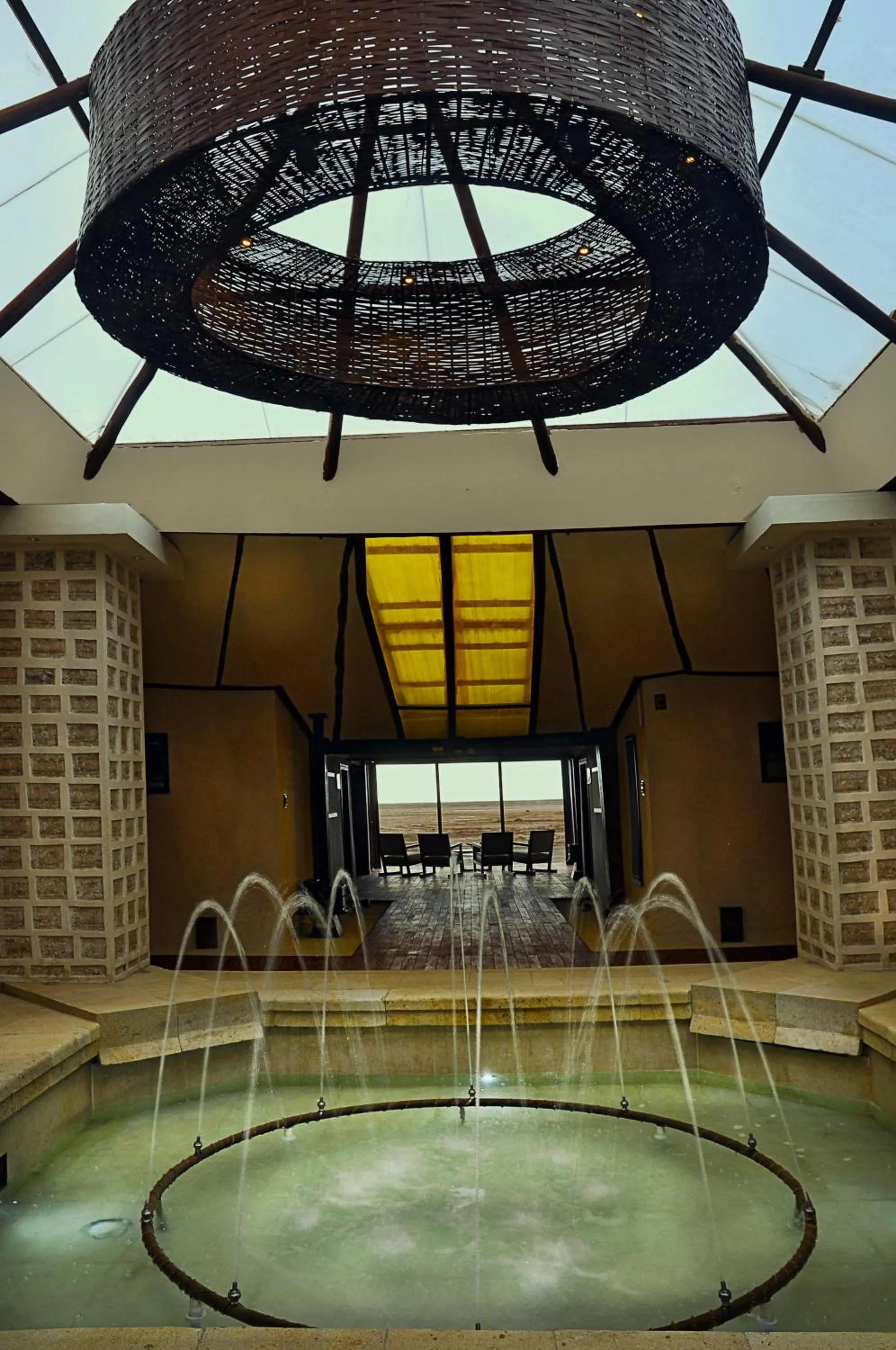 Decorative detail in Hotel Palacio de Sal