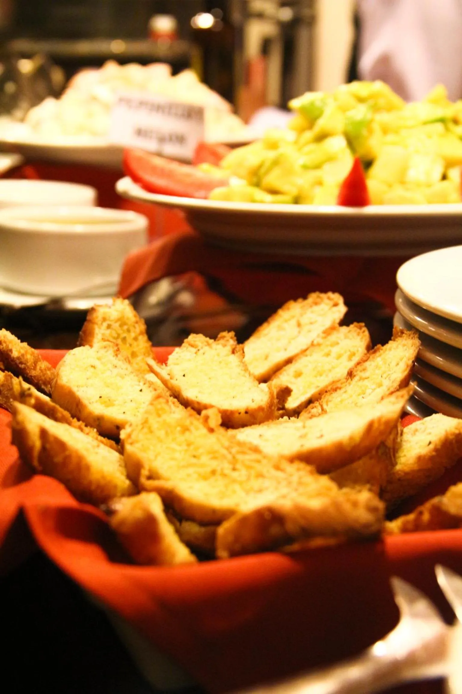 Food close-up in Hotel Palacio de Sal