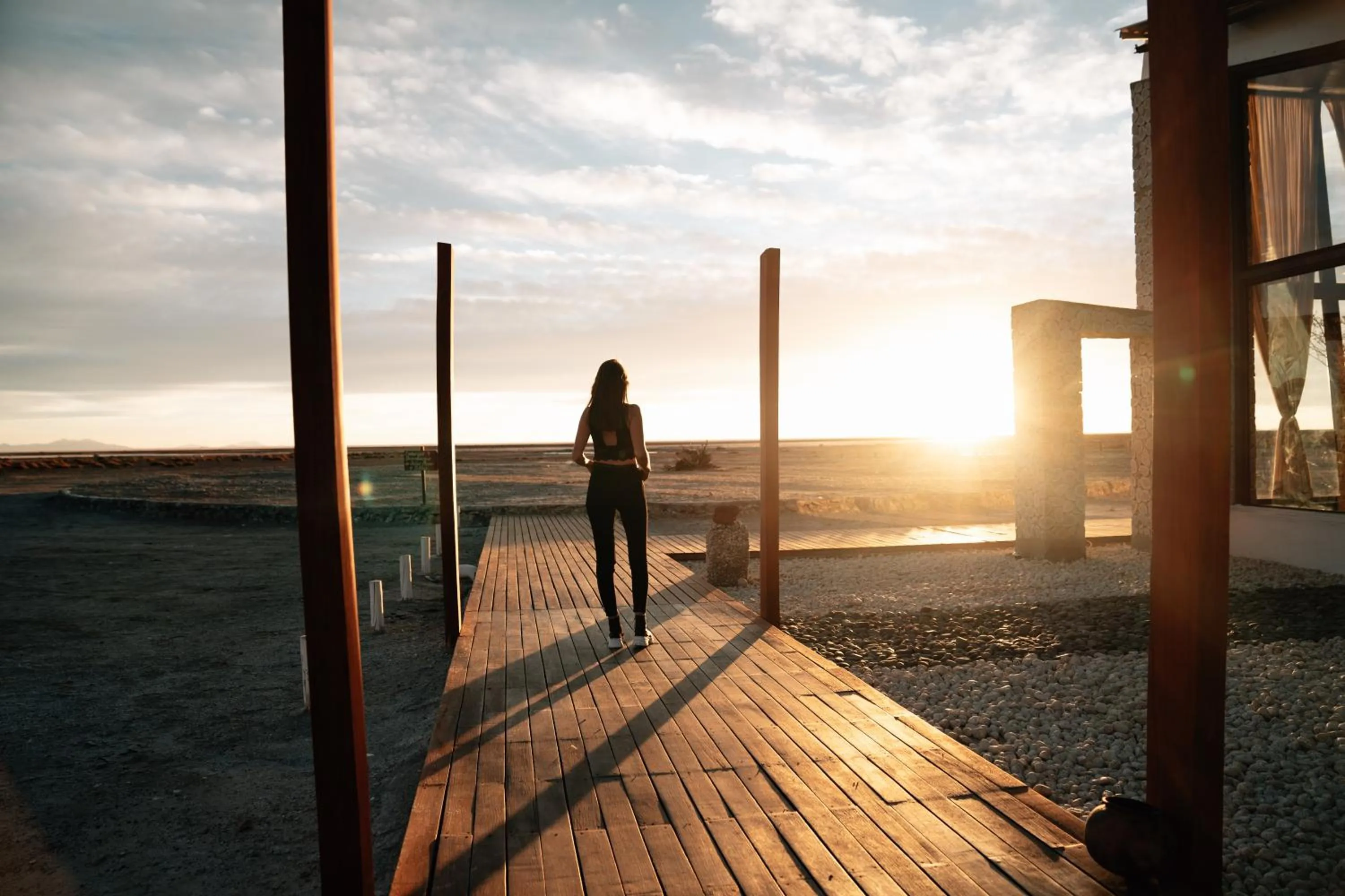 Natural landscape in Hotel Palacio de Sal
