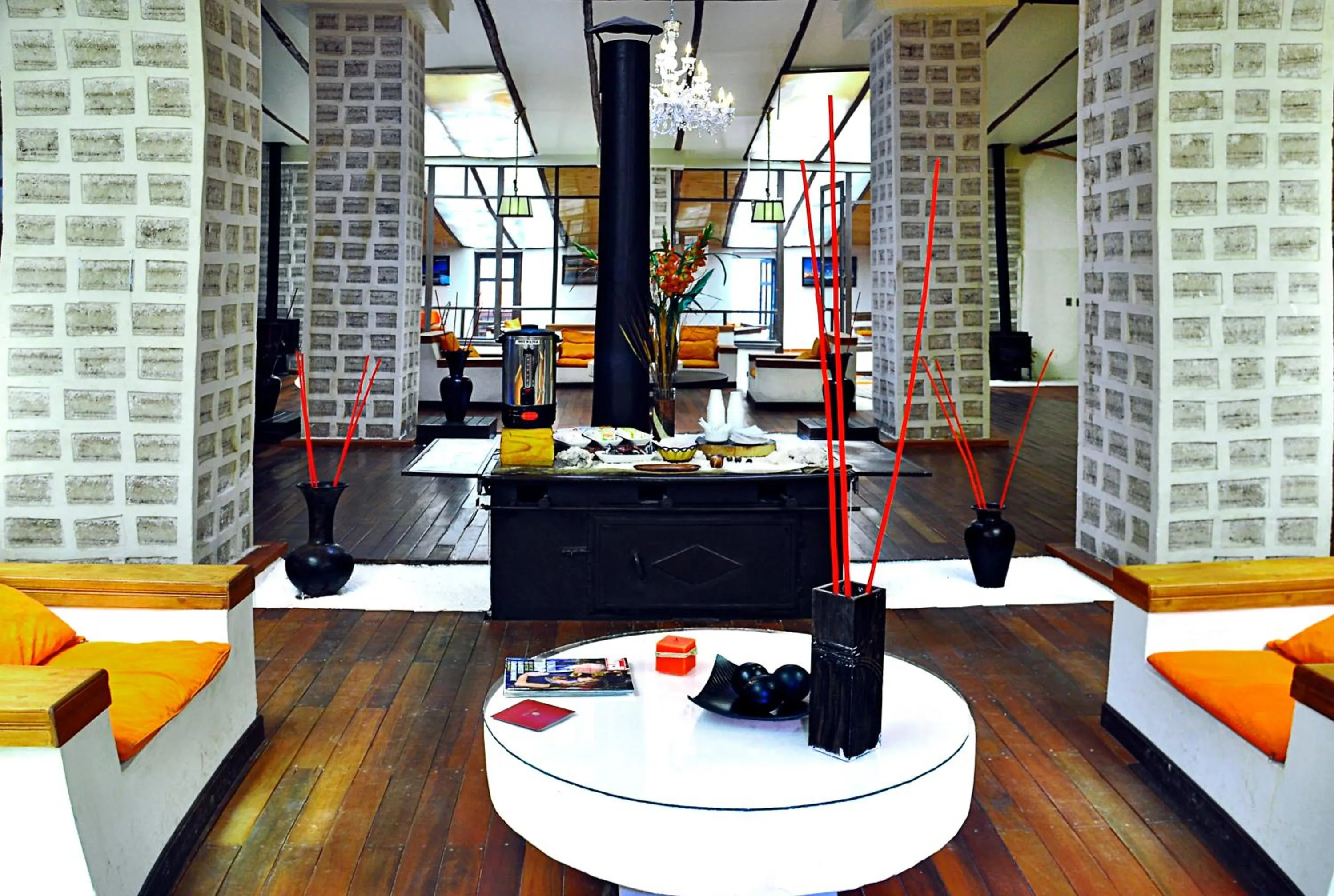 Decorative detail in Hotel Palacio de Sal