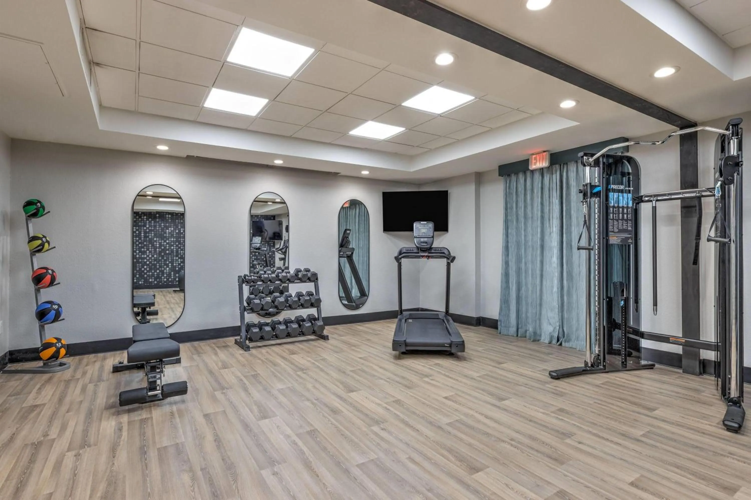 Fitness centre/facilities in La Quinta by Wyndham Sherman