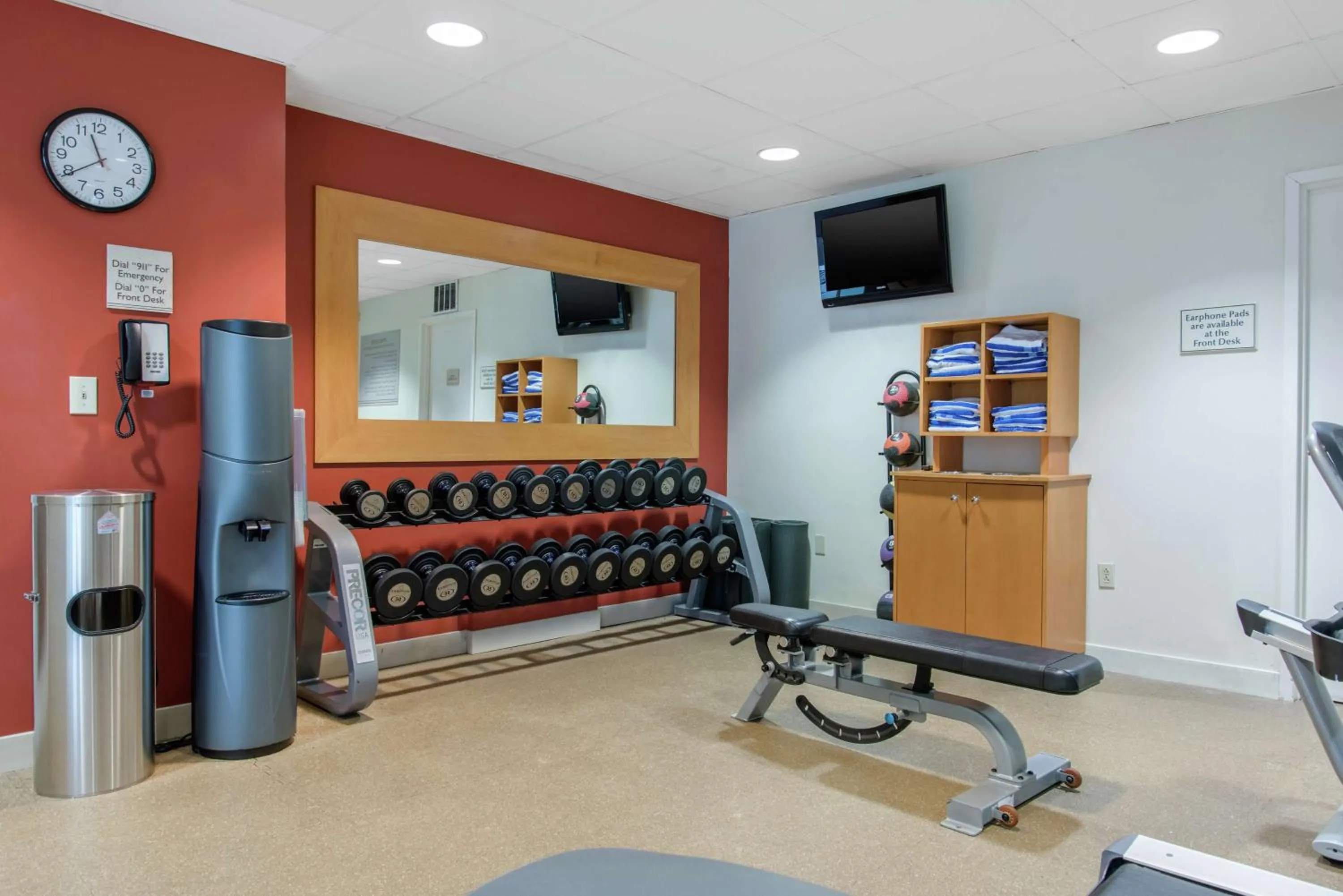 Fitness centre/facilities in Hilton Garden Inn Portland Airport