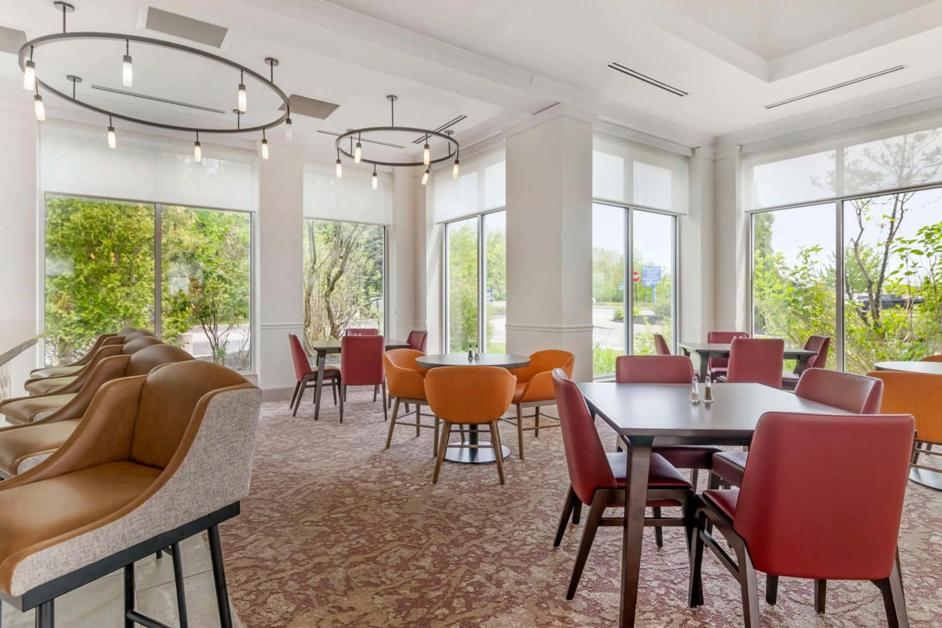 Lobby or reception in Hilton Garden Inn Portland Airport