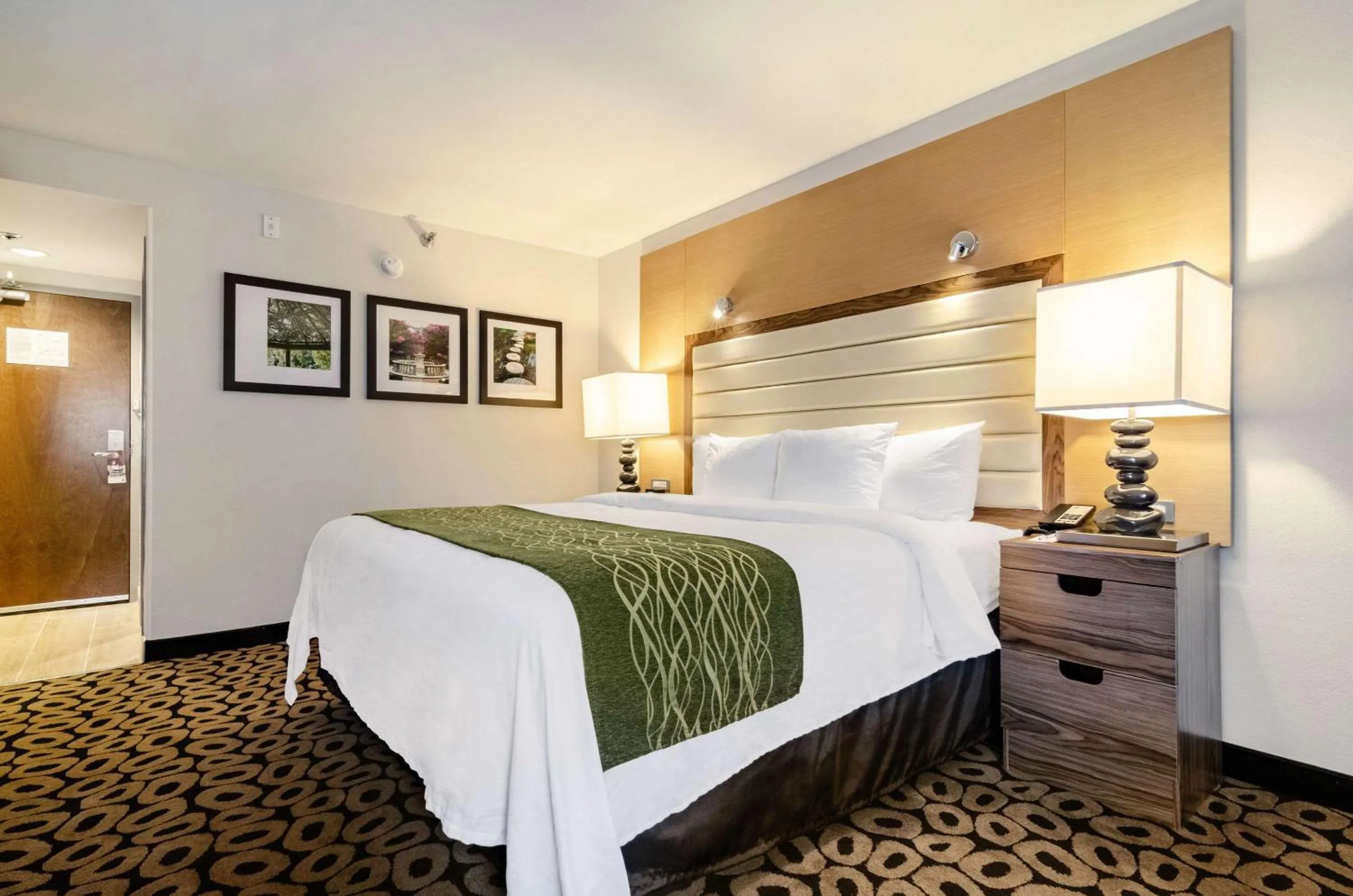 Bedroom, Bed in Comfort Inn Raleigh Midtown