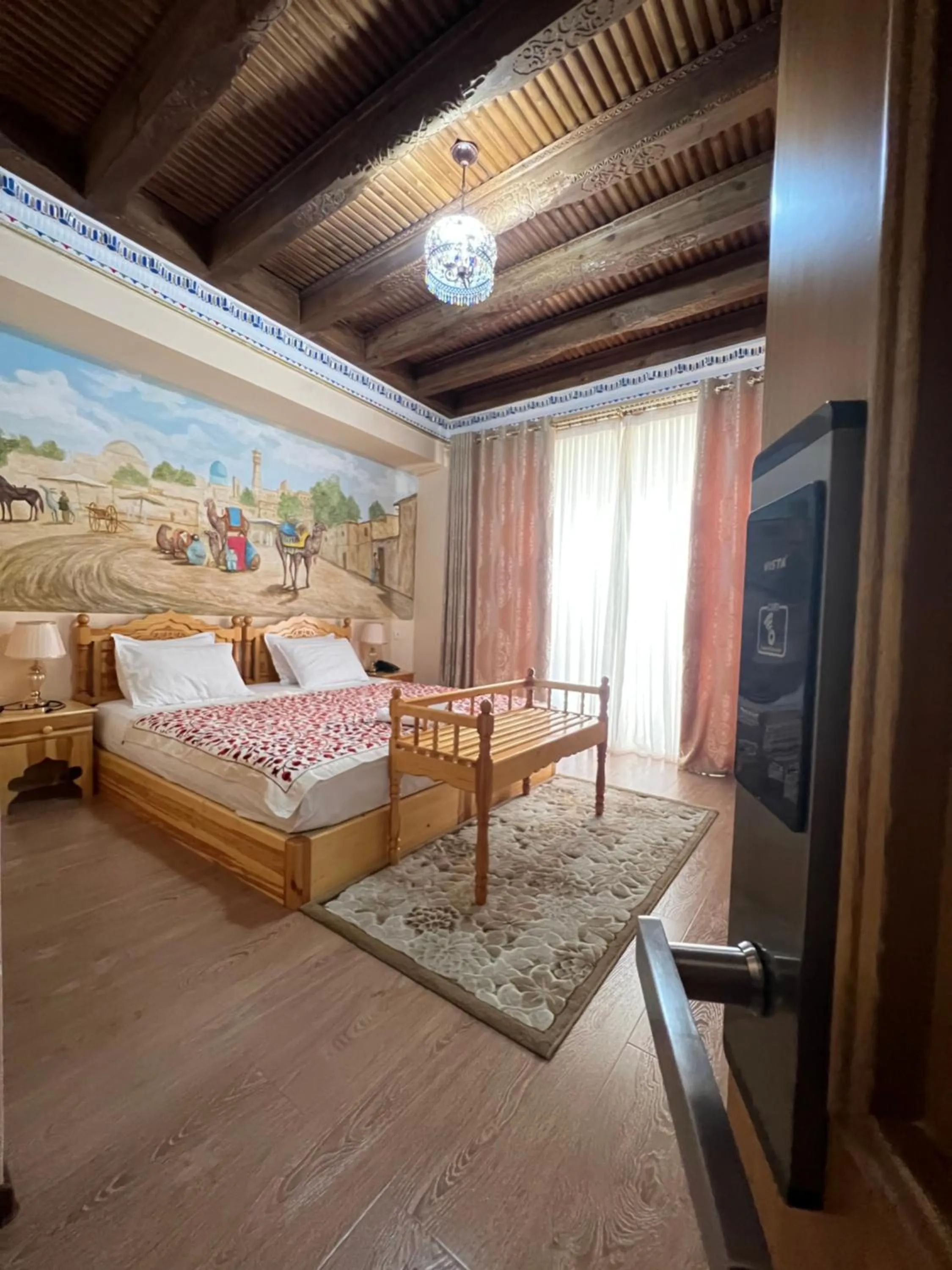 Bed in Basilic Boutique Hotel