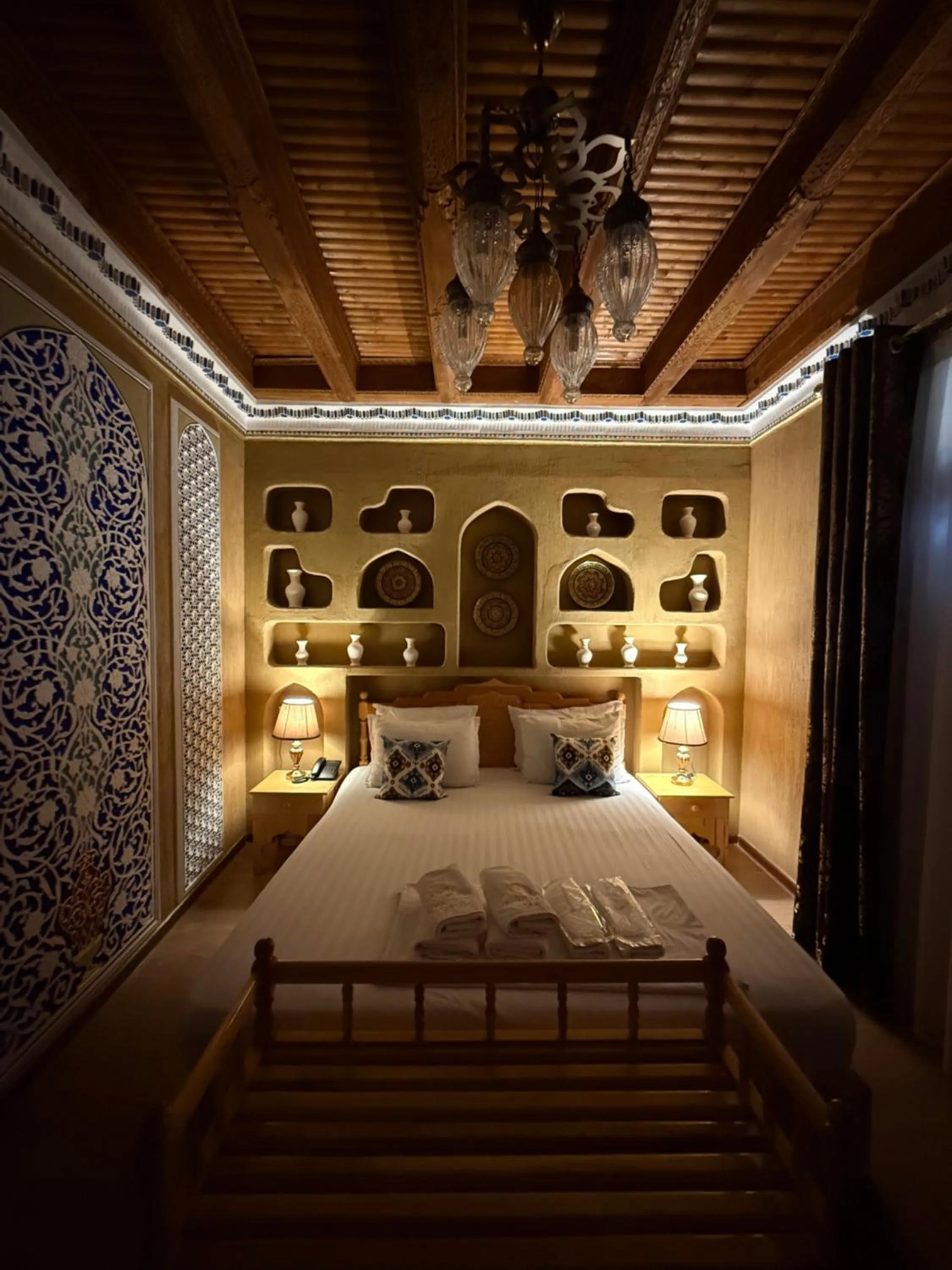 Bed in Basilic Boutique Hotel