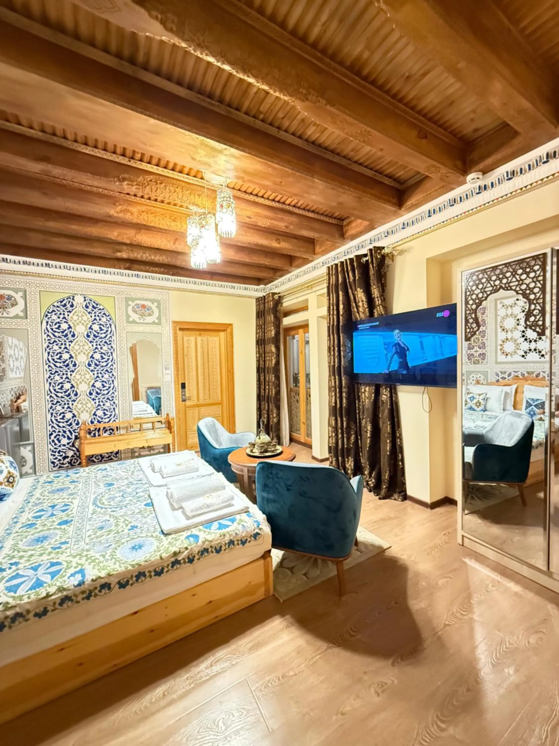 Bed in Basilic Boutique Hotel