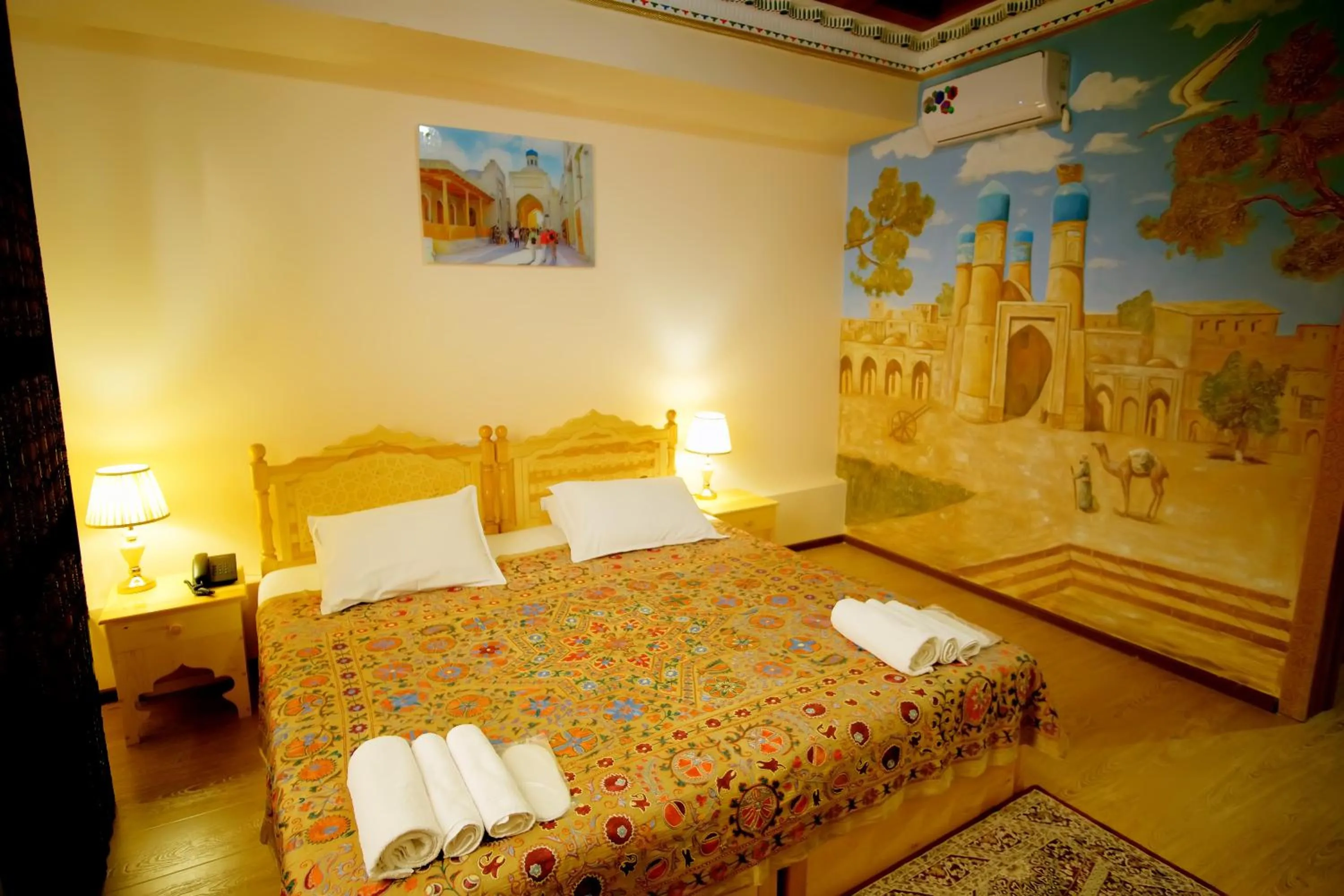 Bed in Basilic Boutique Hotel