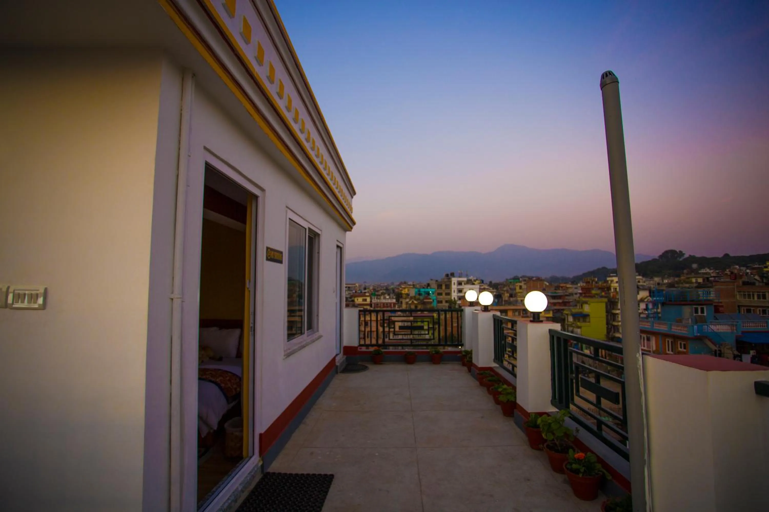 Balcony/Terrace in Blue Mountain Home Stay
