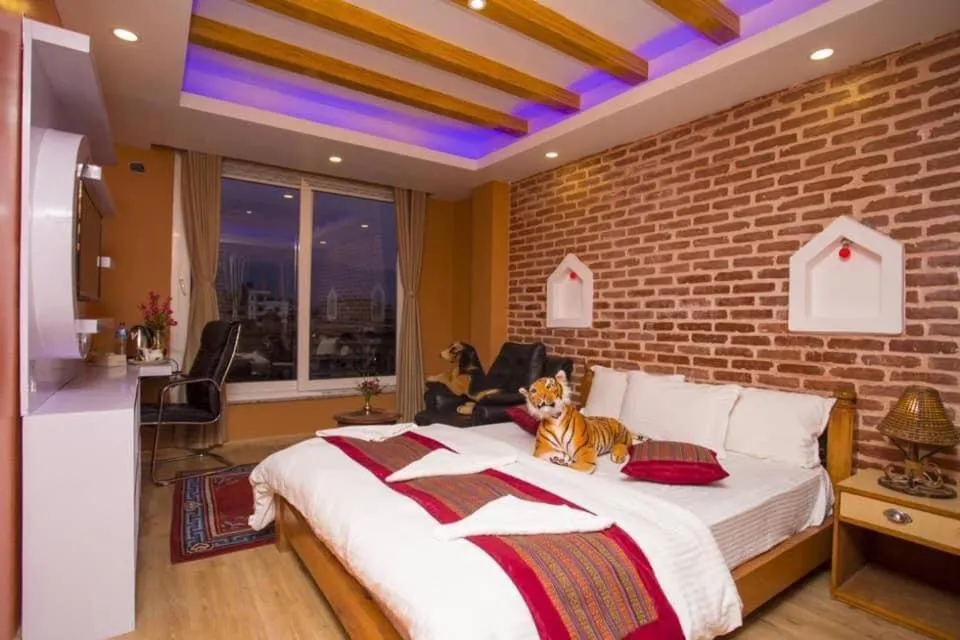 Bed in Blue Mountain Home Stay