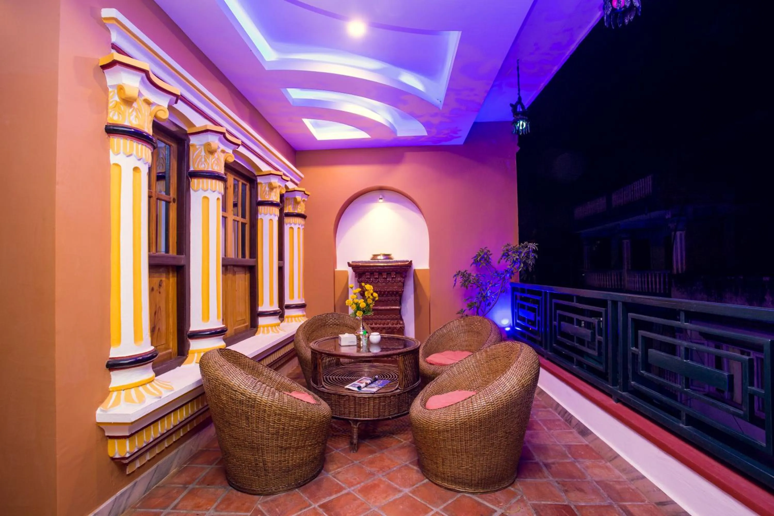 Patio in Blue Mountain Home Stay