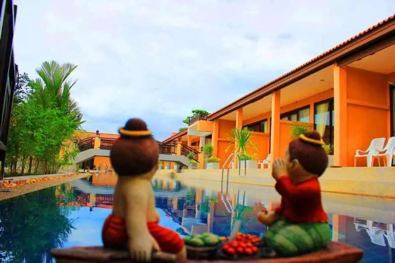 Decorative detail in Peace Paradise Beach