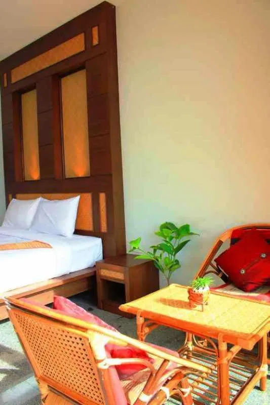 Decorative detail, Bed in Peace Paradise Beach