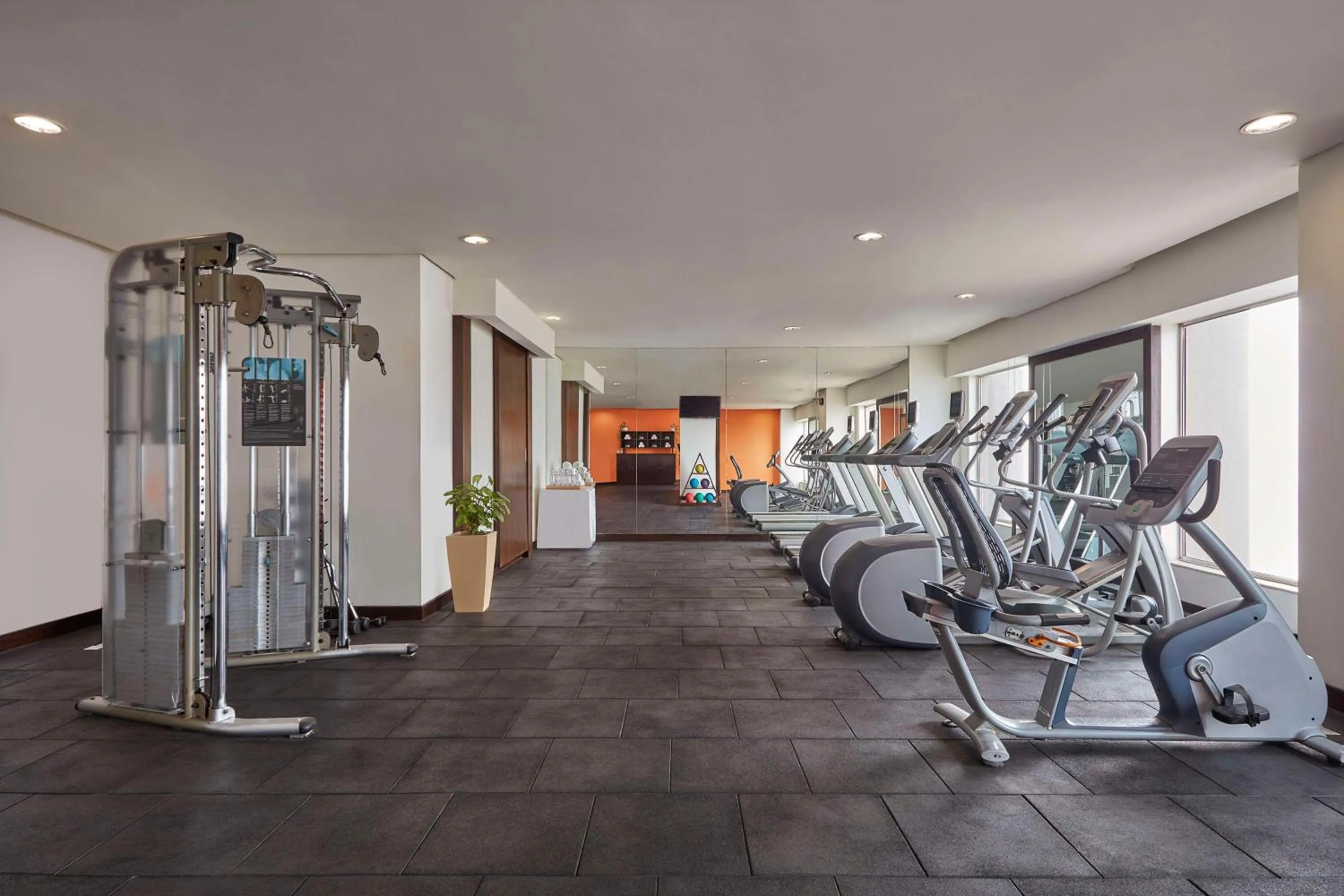 Fitness centre/facilities in DoubleTree by Hilton Gurugram Baani Square