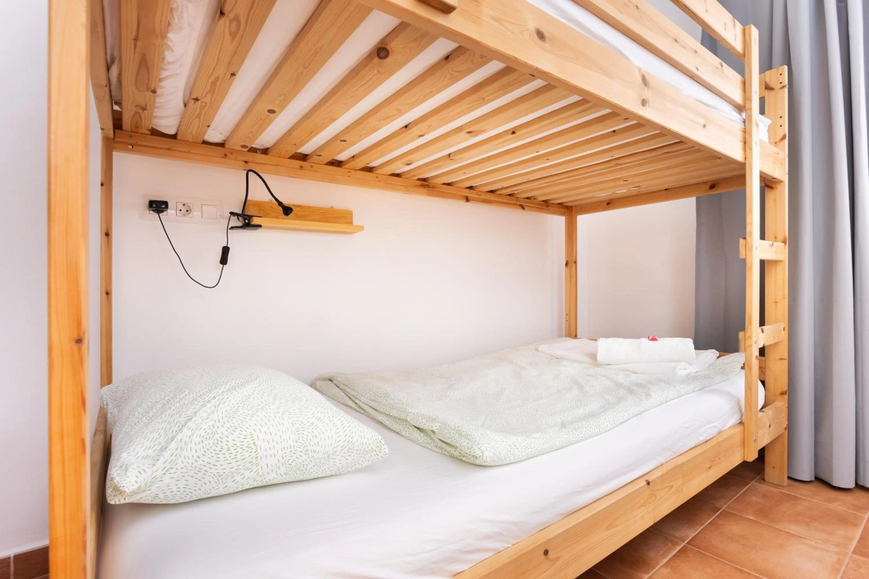 Bed in Tabaiba Guesthouse