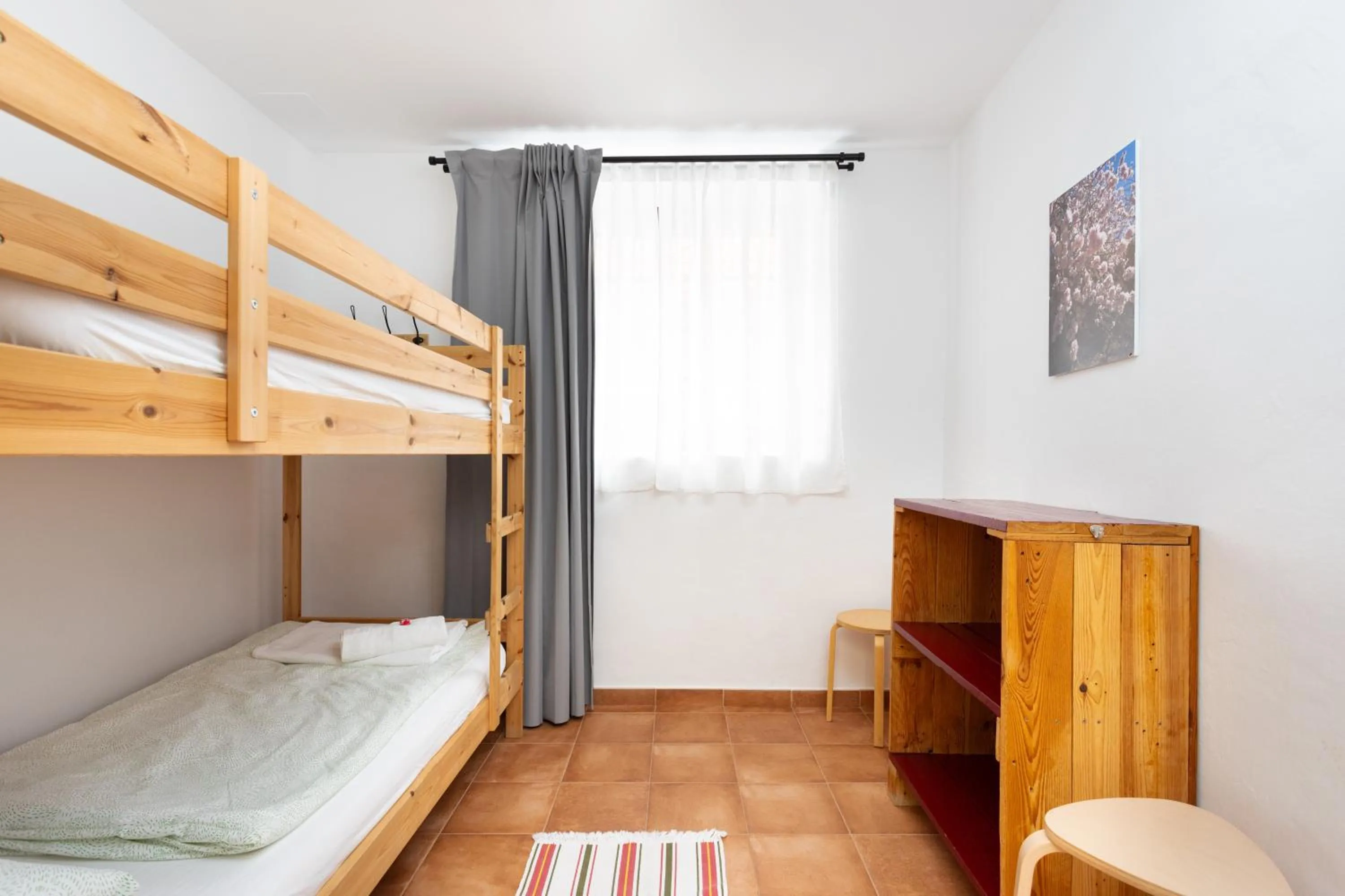 Bed in Tabaiba Guesthouse