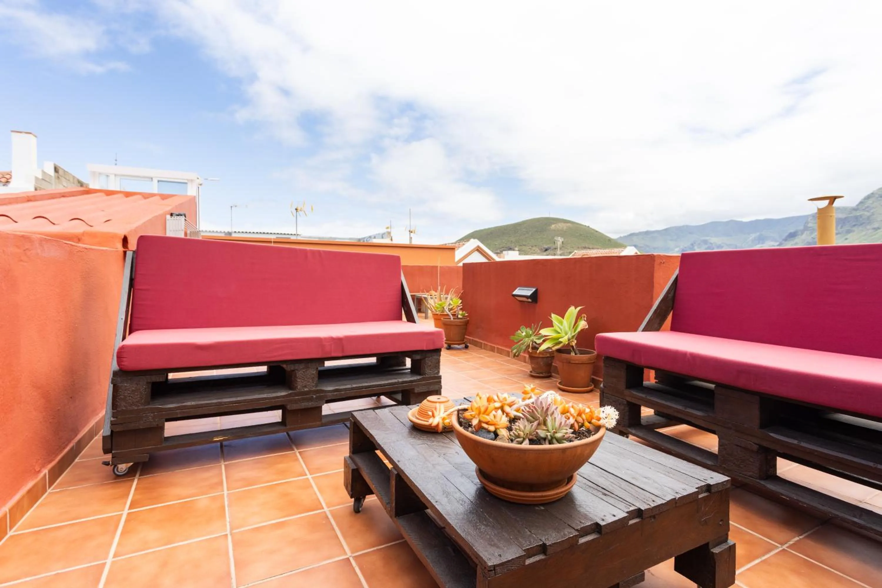 Patio in Tabaiba Guesthouse