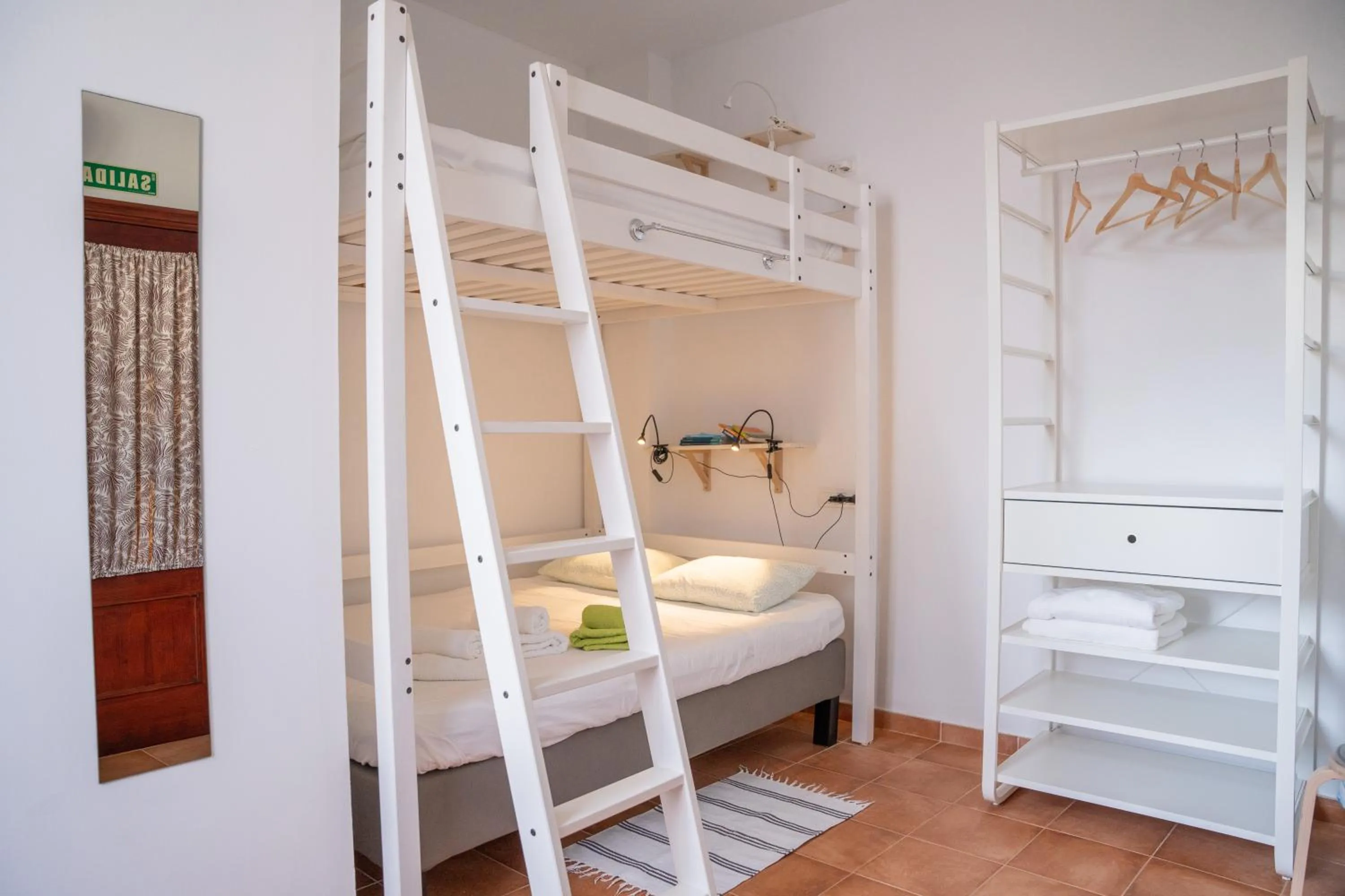 Bed in Tabaiba Guesthouse