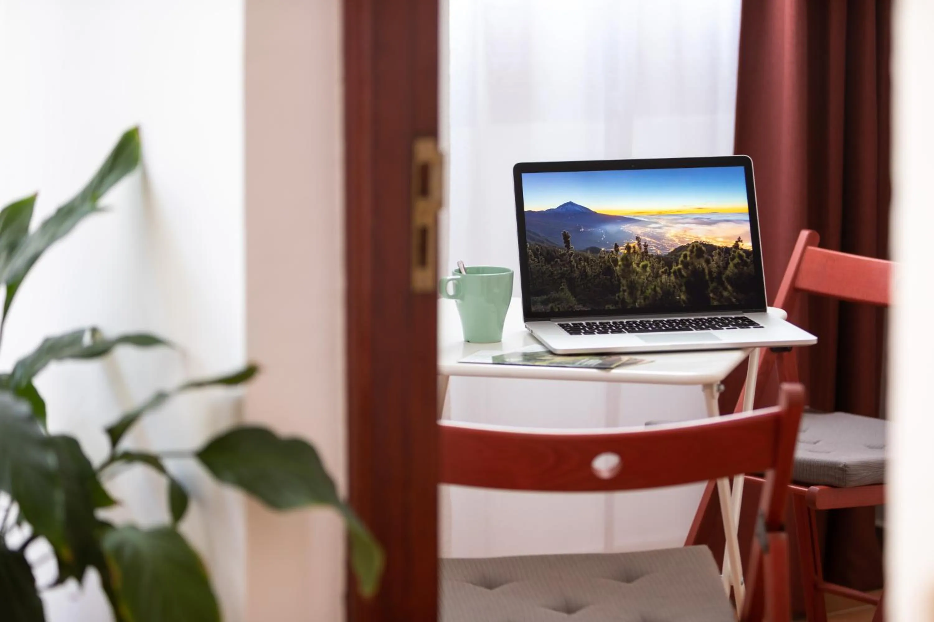 Seating area in Tabaiba Guesthouse