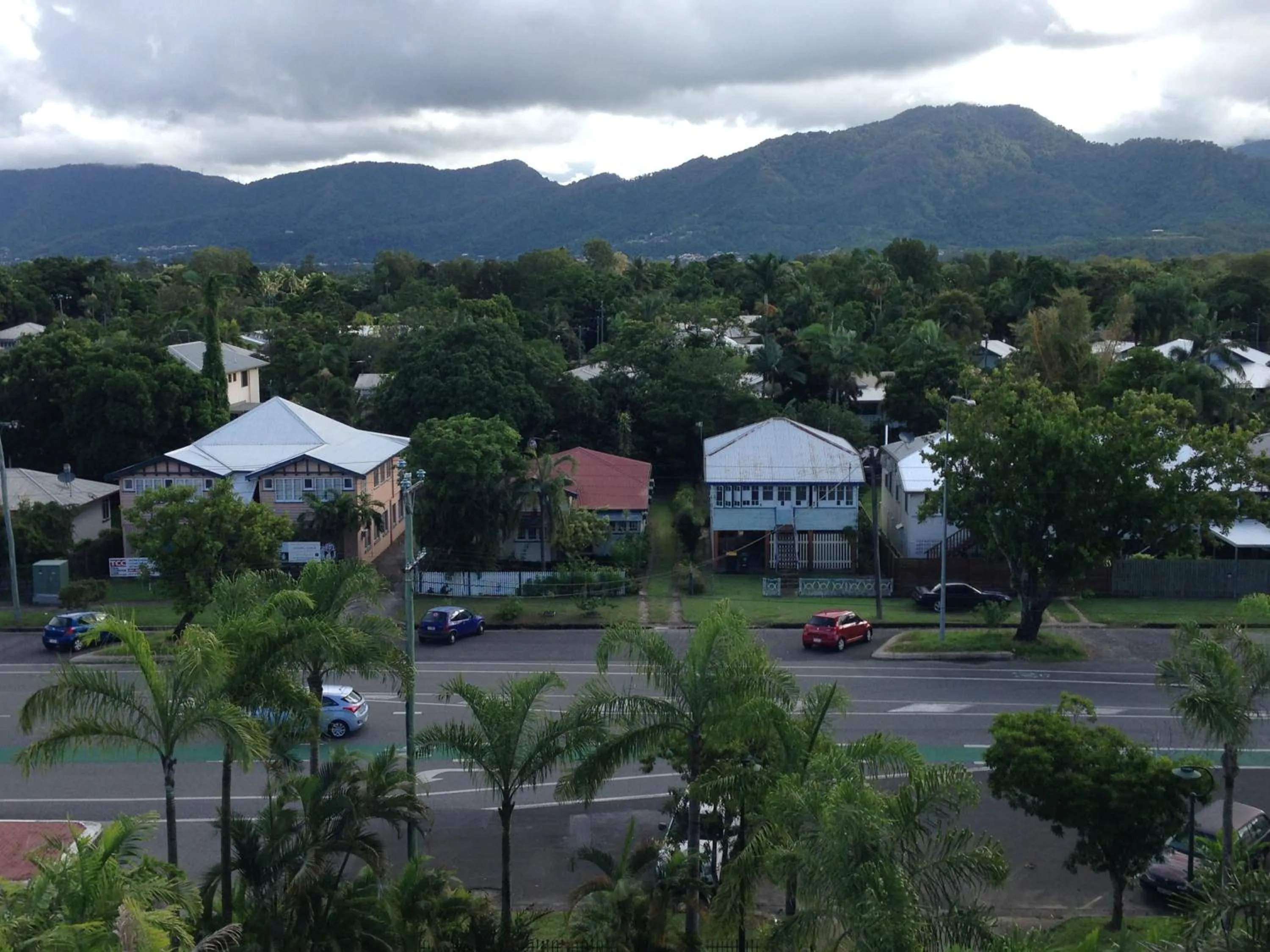 Street view in Cairns Sheridan Hotel