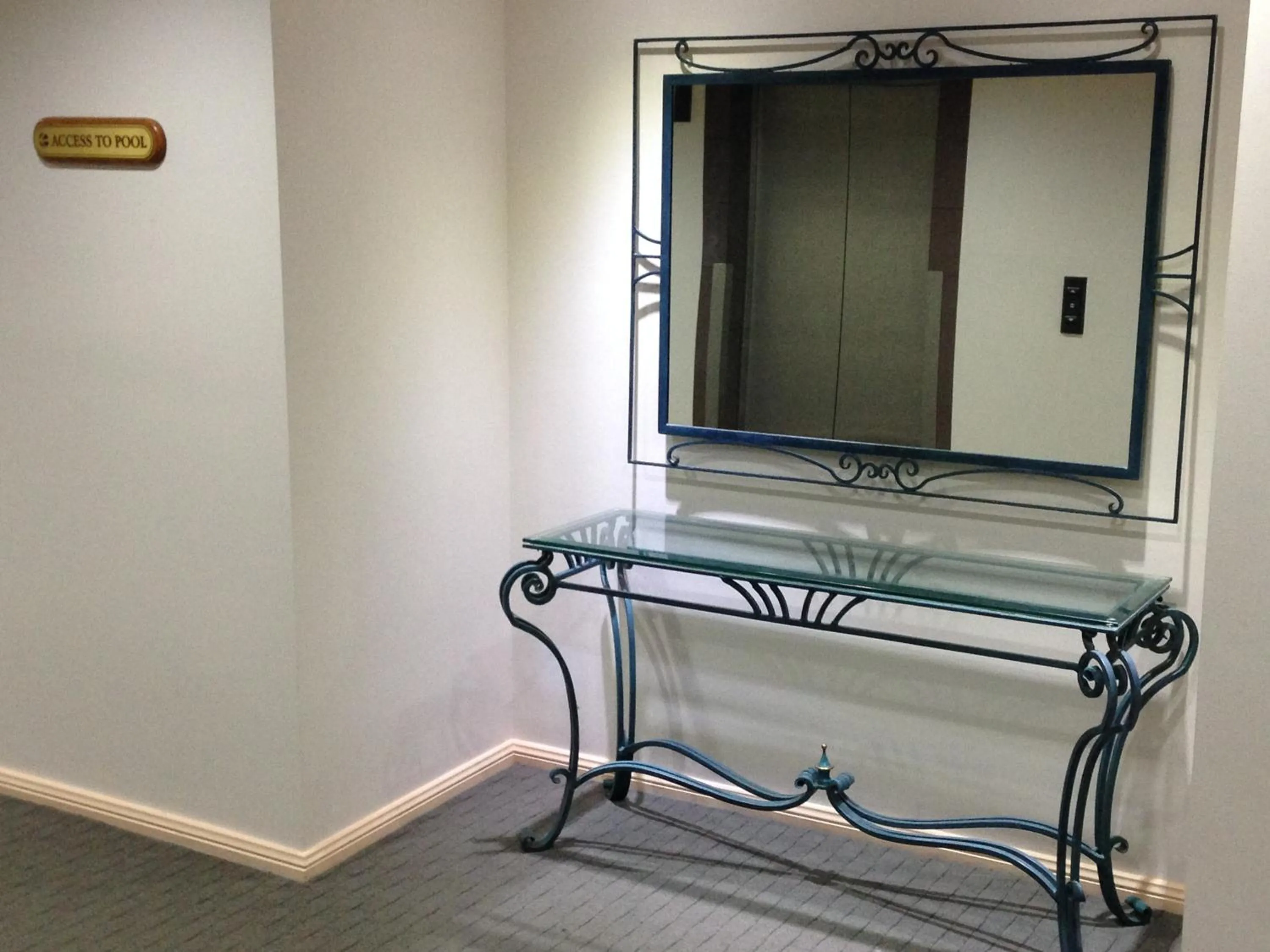 Decorative detail in Cairns Sheridan Hotel