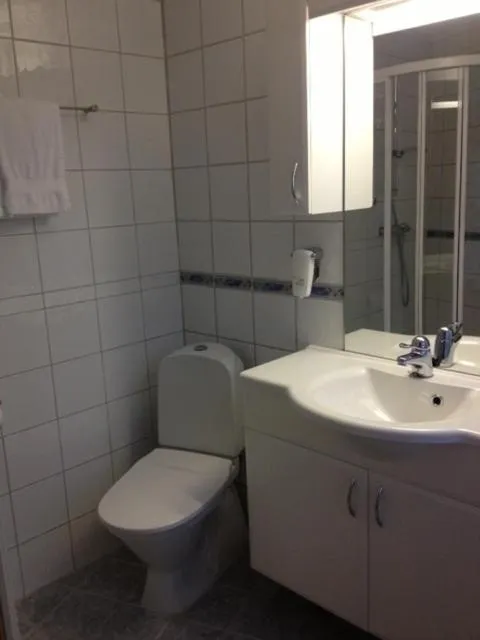Toilet in Hotel Svartisen