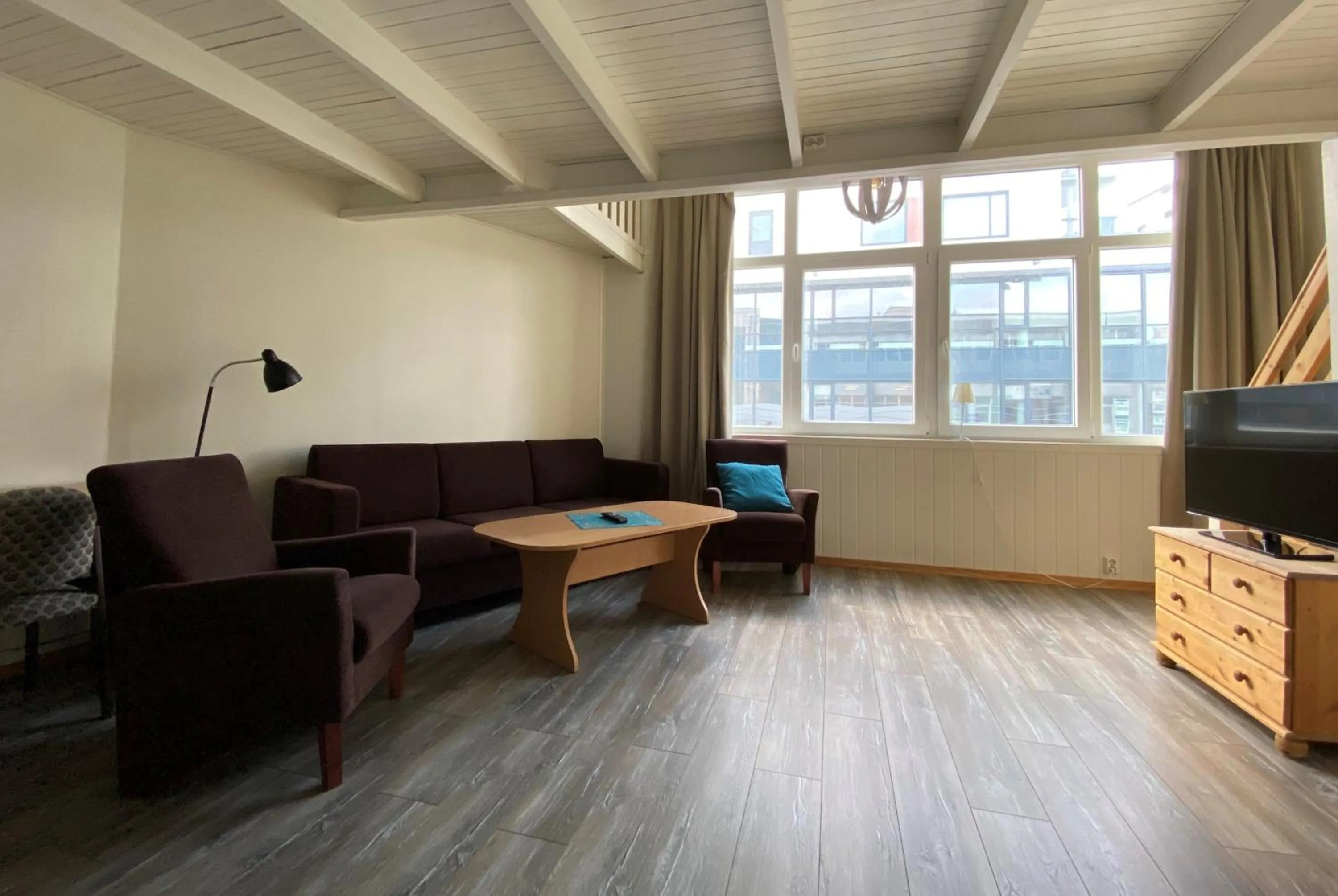 Seating area in Hotel Svartisen