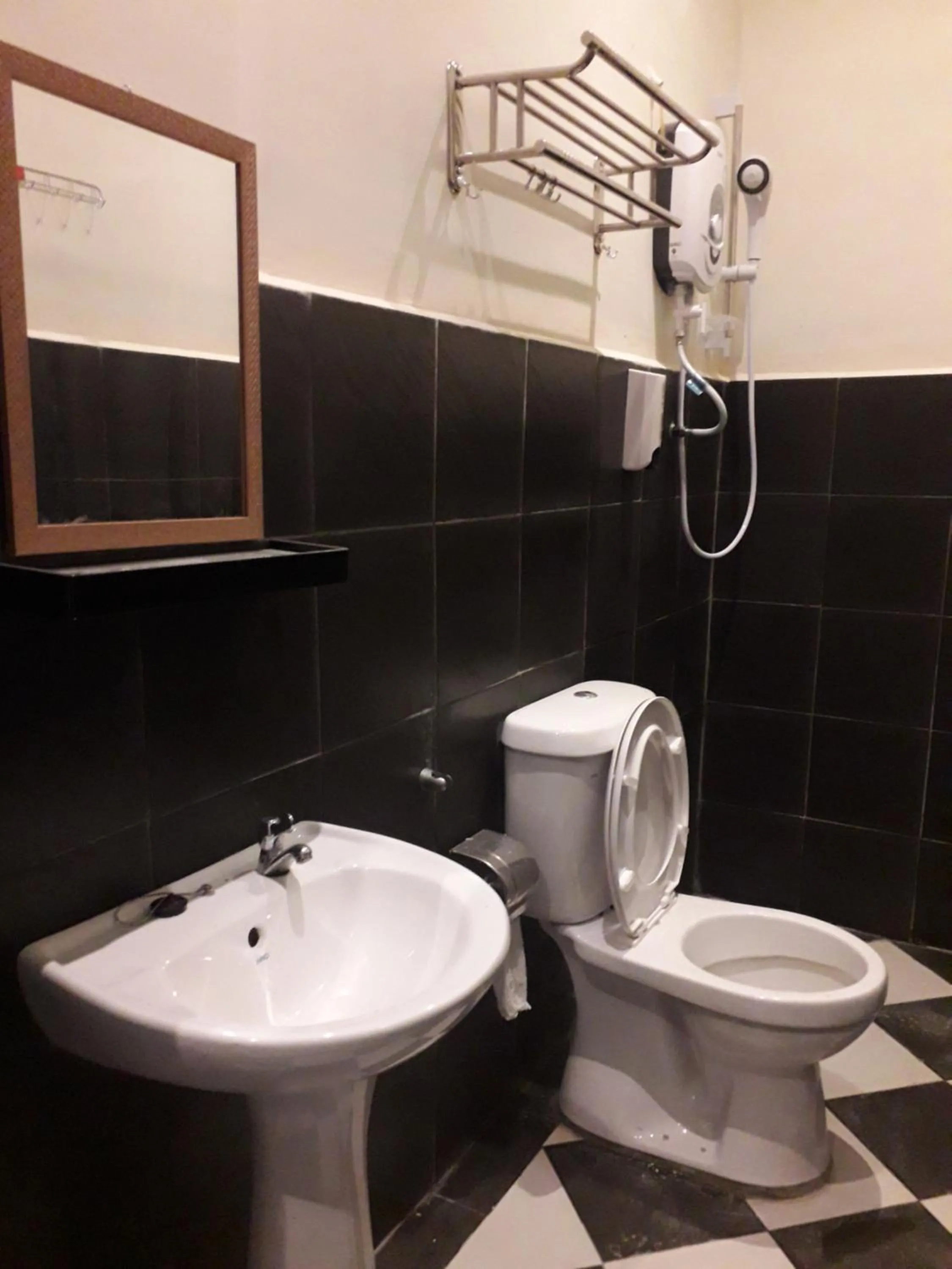 Bathroom in Halo Hotel