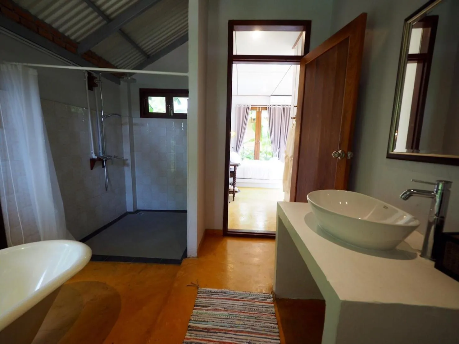 Bathroom in BaanSuk Sukhothai Resort