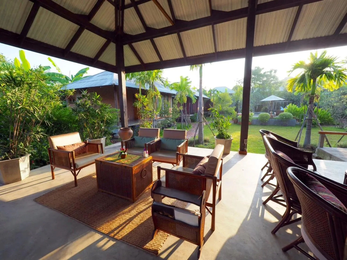 Lobby or reception in BaanSuk Sukhothai Resort