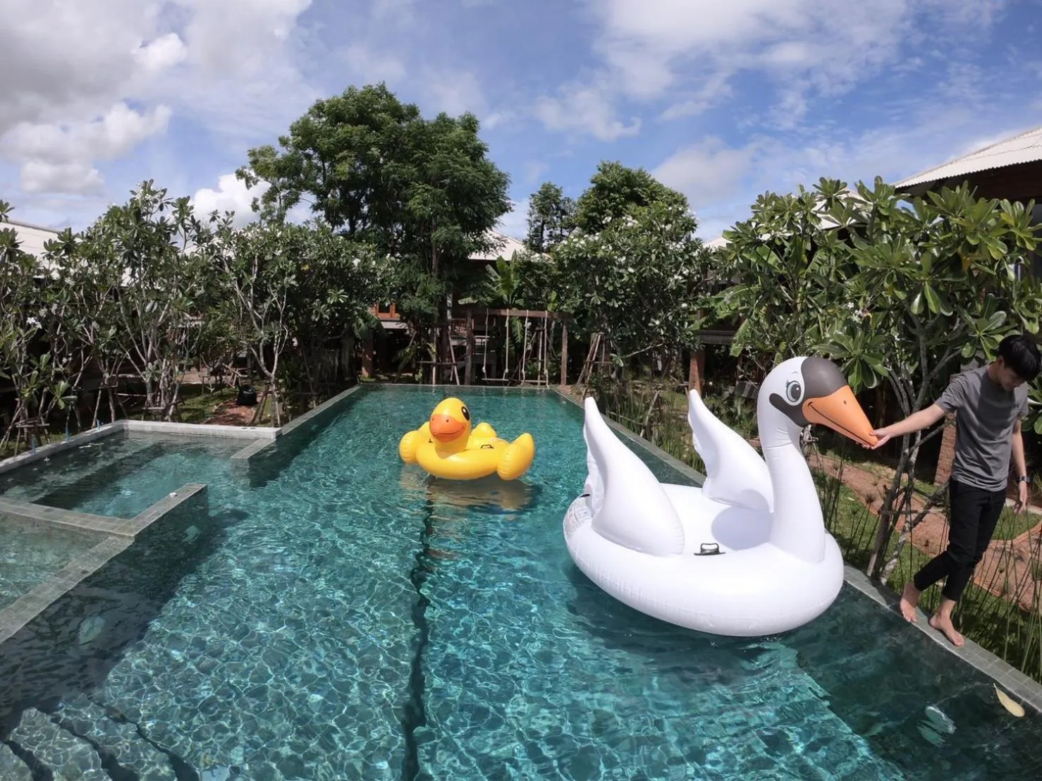 Swimming pool in BaanSuk Sukhothai Resort