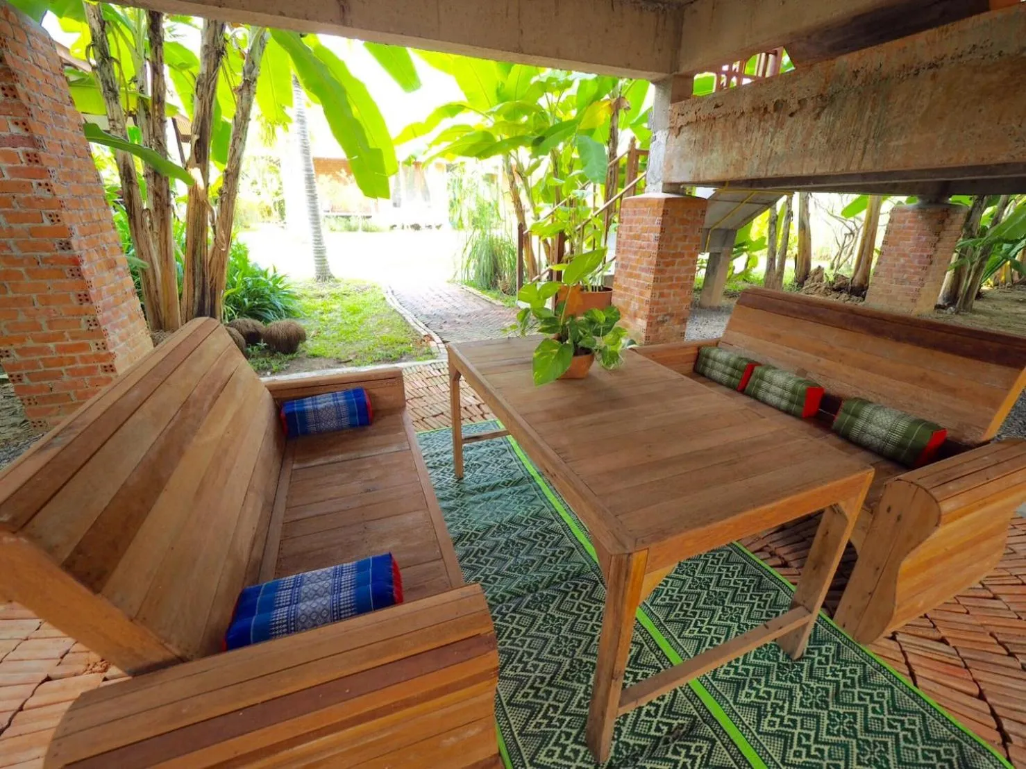 Seating area in BaanSuk Sukhothai Resort