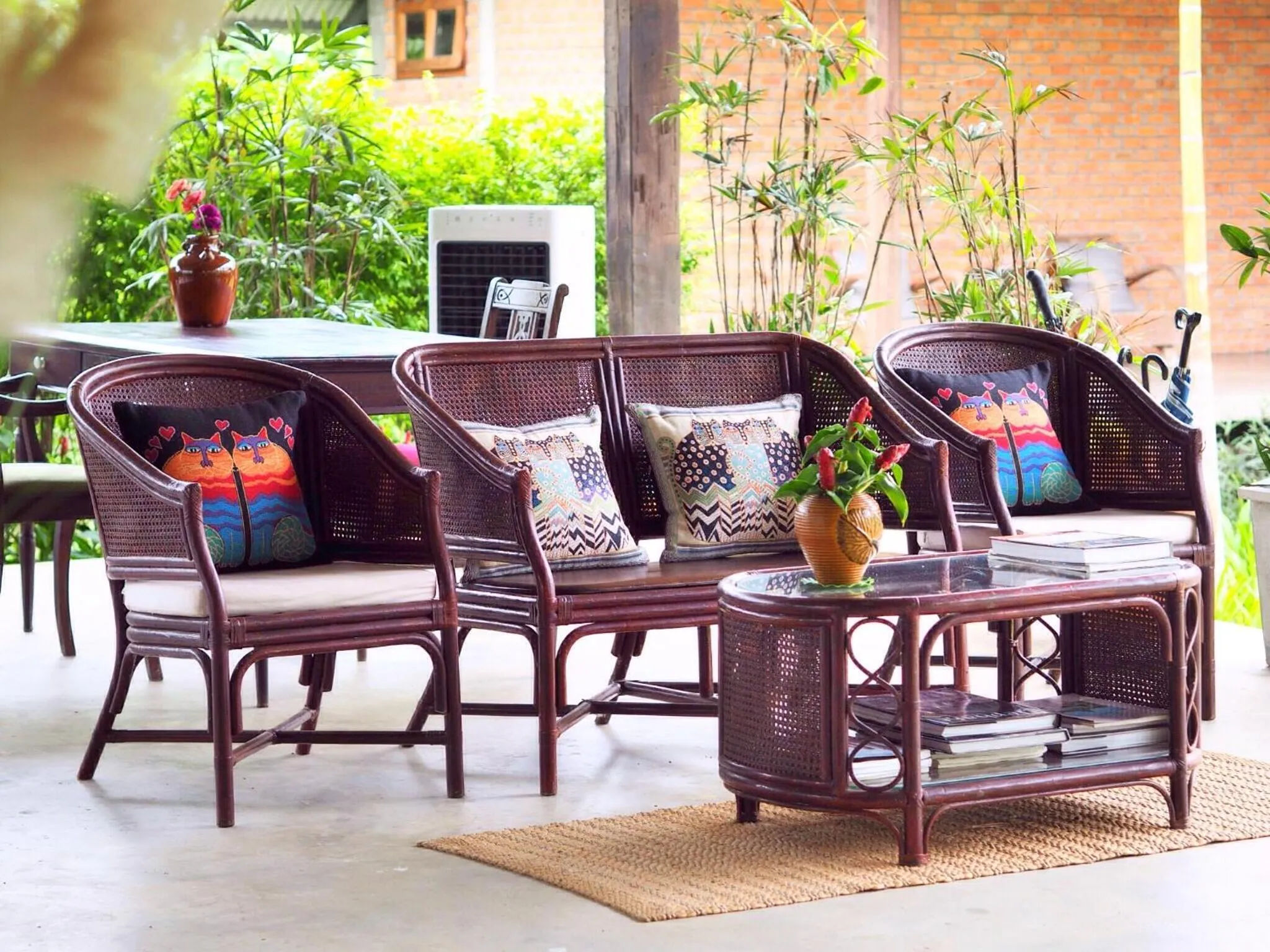 Patio in BaanSuk Sukhothai Resort
