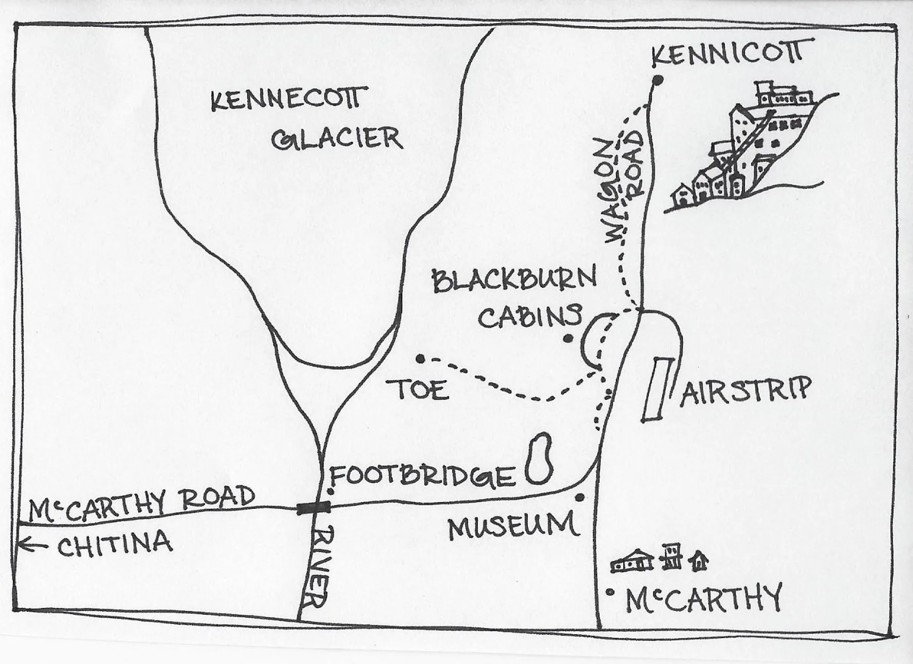 Blackburn Cabins - McCarthy, Alaska
