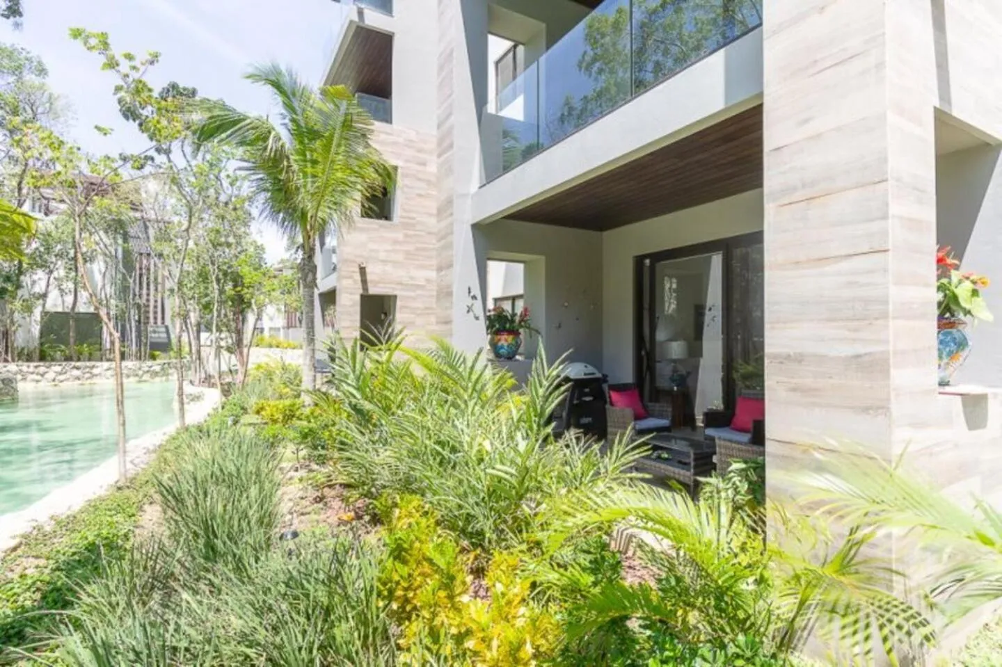 Natural landscape in Ciudad Mayakoba Homes by Vimex