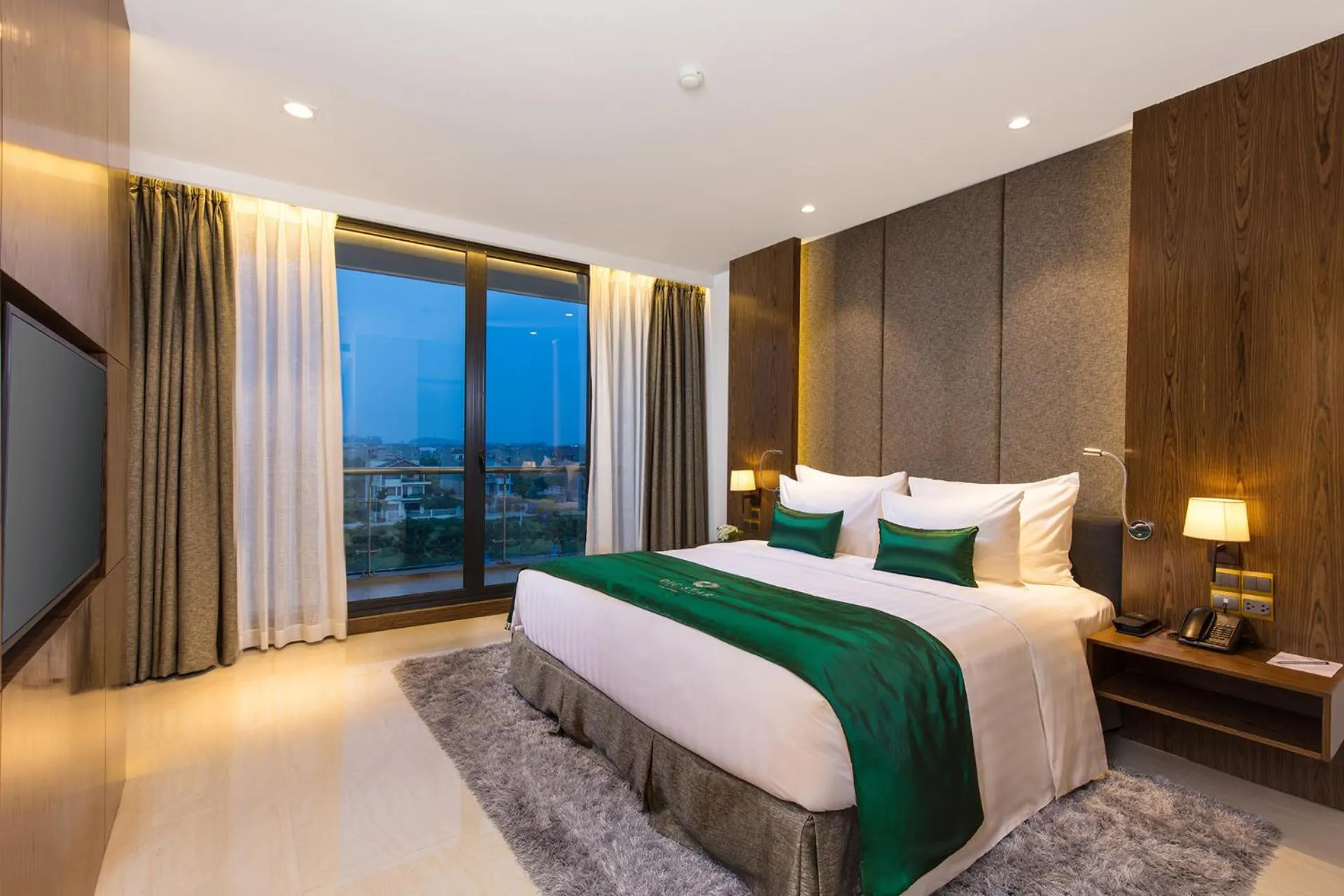 Bed in DIC Star Hotels & Resorts Vinh Phuc