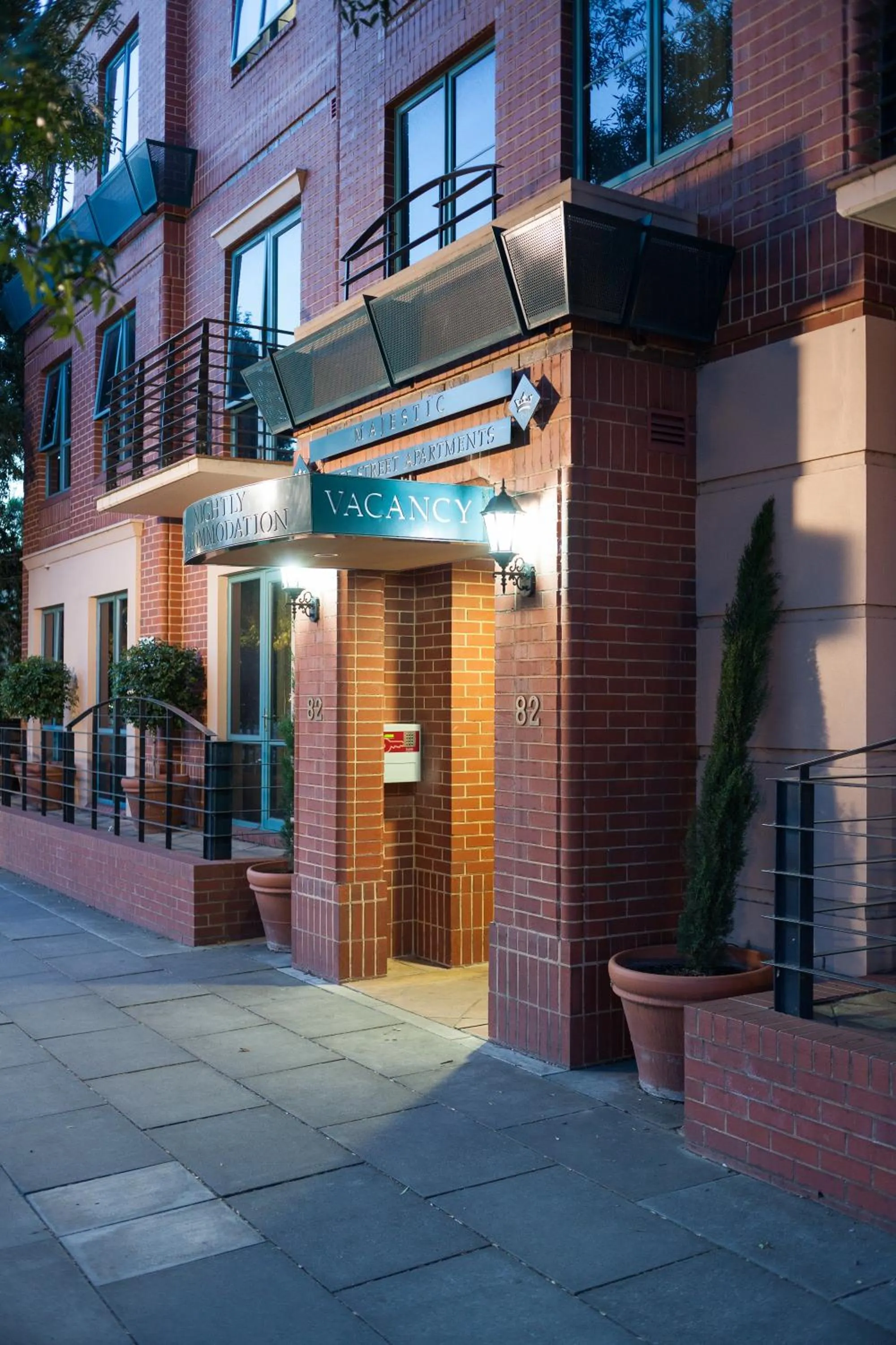 Facade/entrance in Majestic Tynte Street Apartments