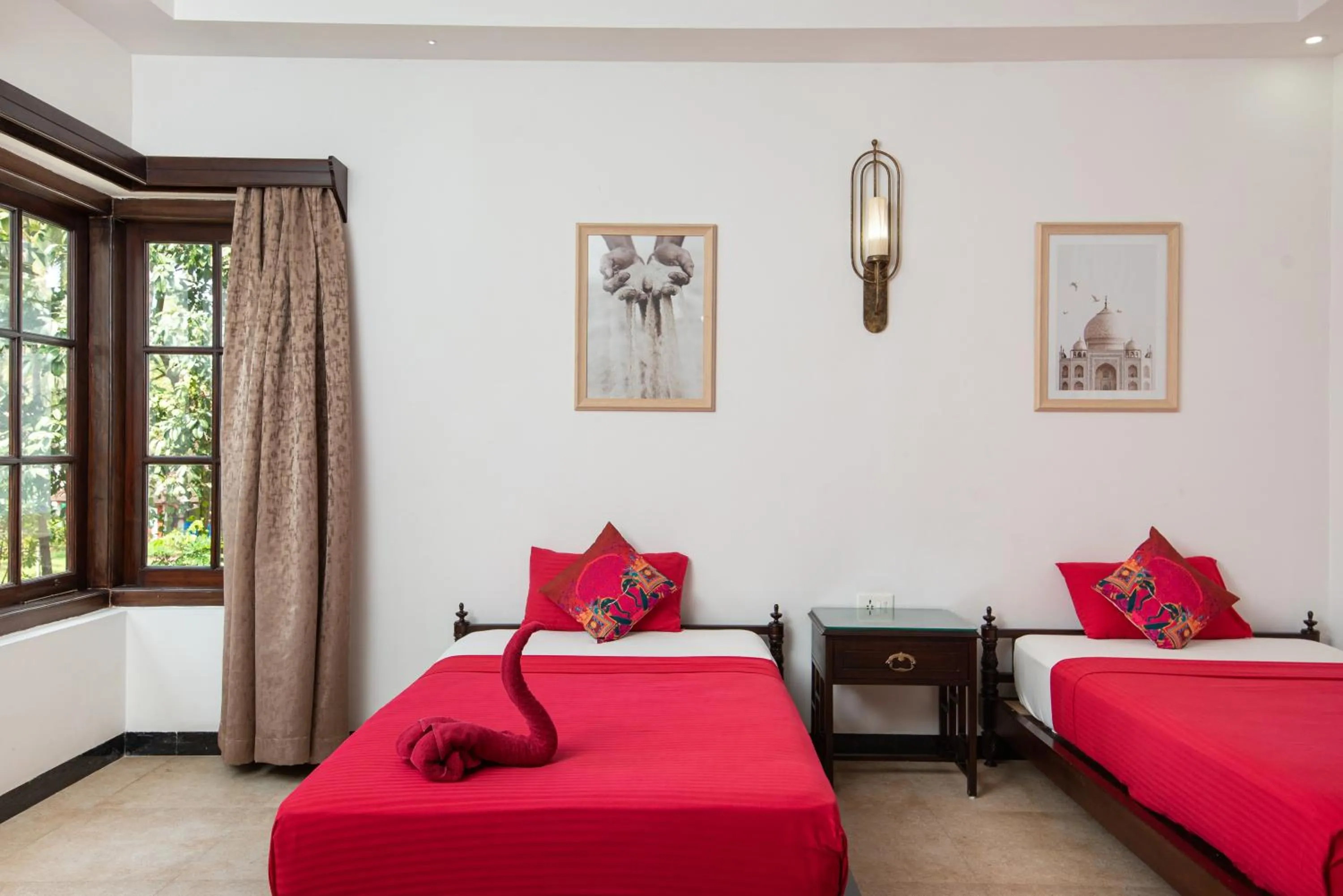 Bedroom, Bed in Villa Calangute Phase 12