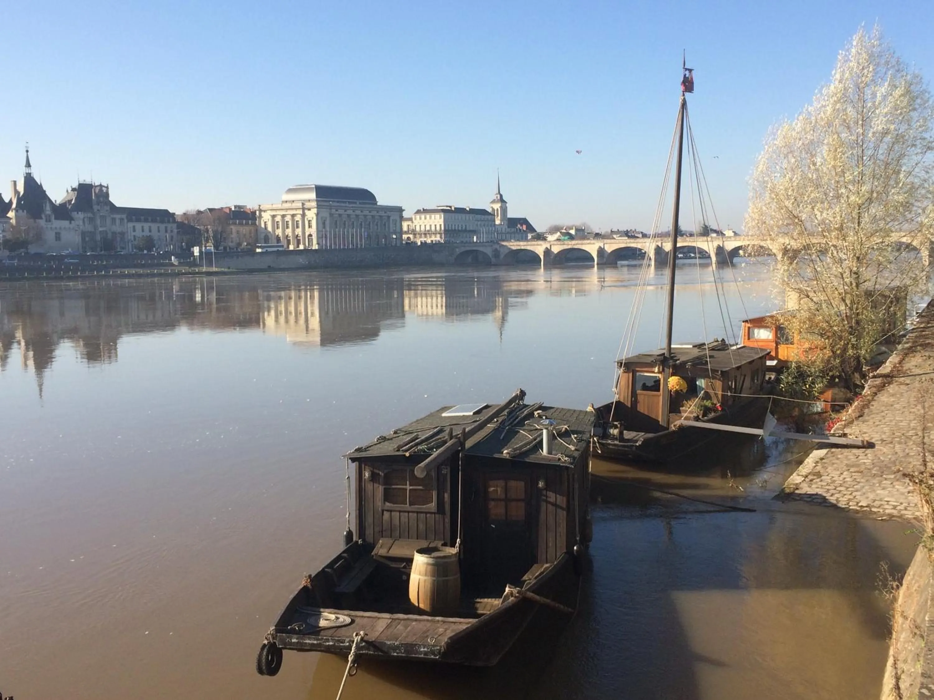 Natural landscape in Domaine de Joreau